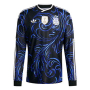 adidas 2026 Argentina Men's Authentic Away Long-Sleeve Soccer Jersey