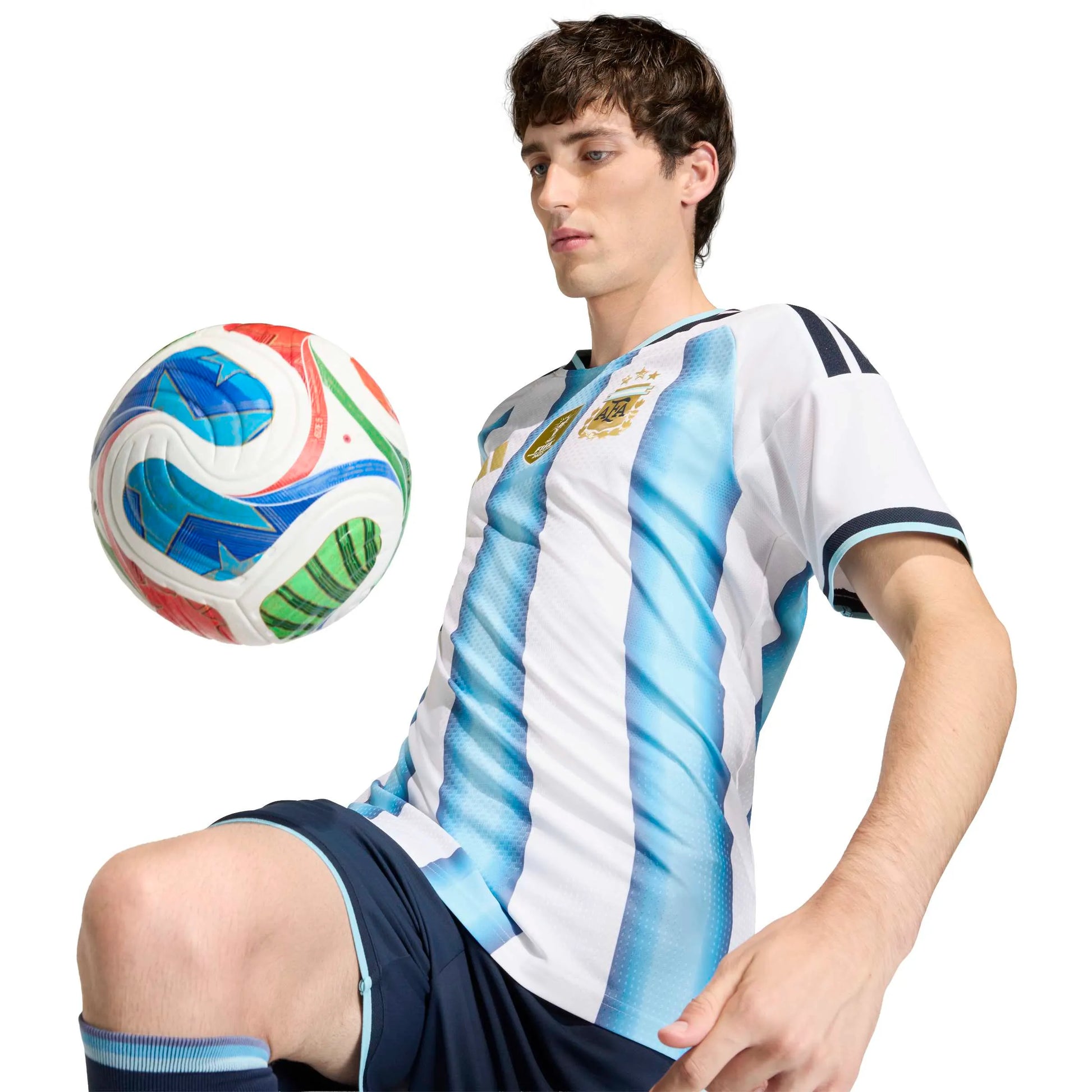 adidas 2026 Argentina Men's Authentic Home Soccer Jersey (Detail 1)