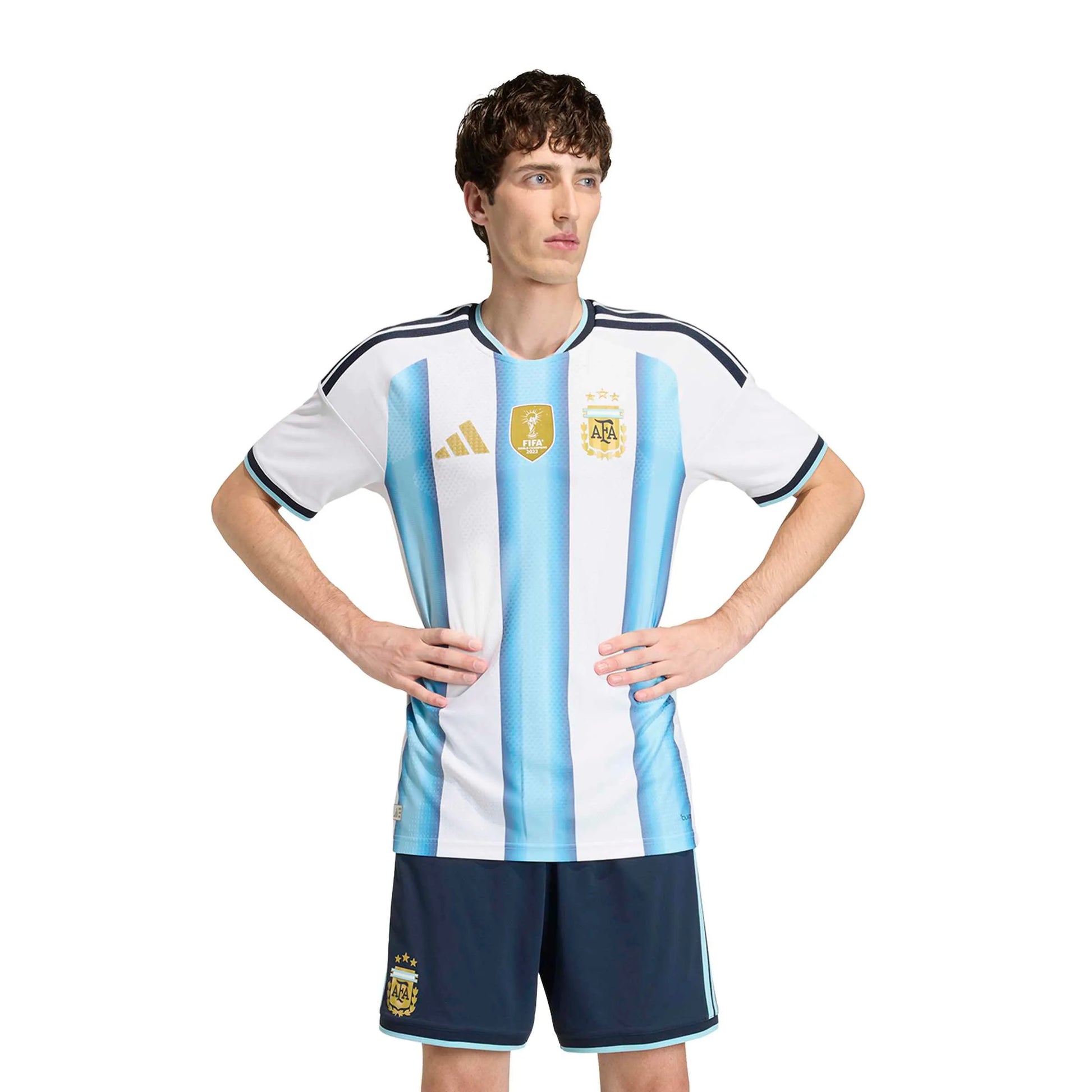adidas 2026 Argentina Men's Authentic Home Soccer Jersey (Model - Front)
