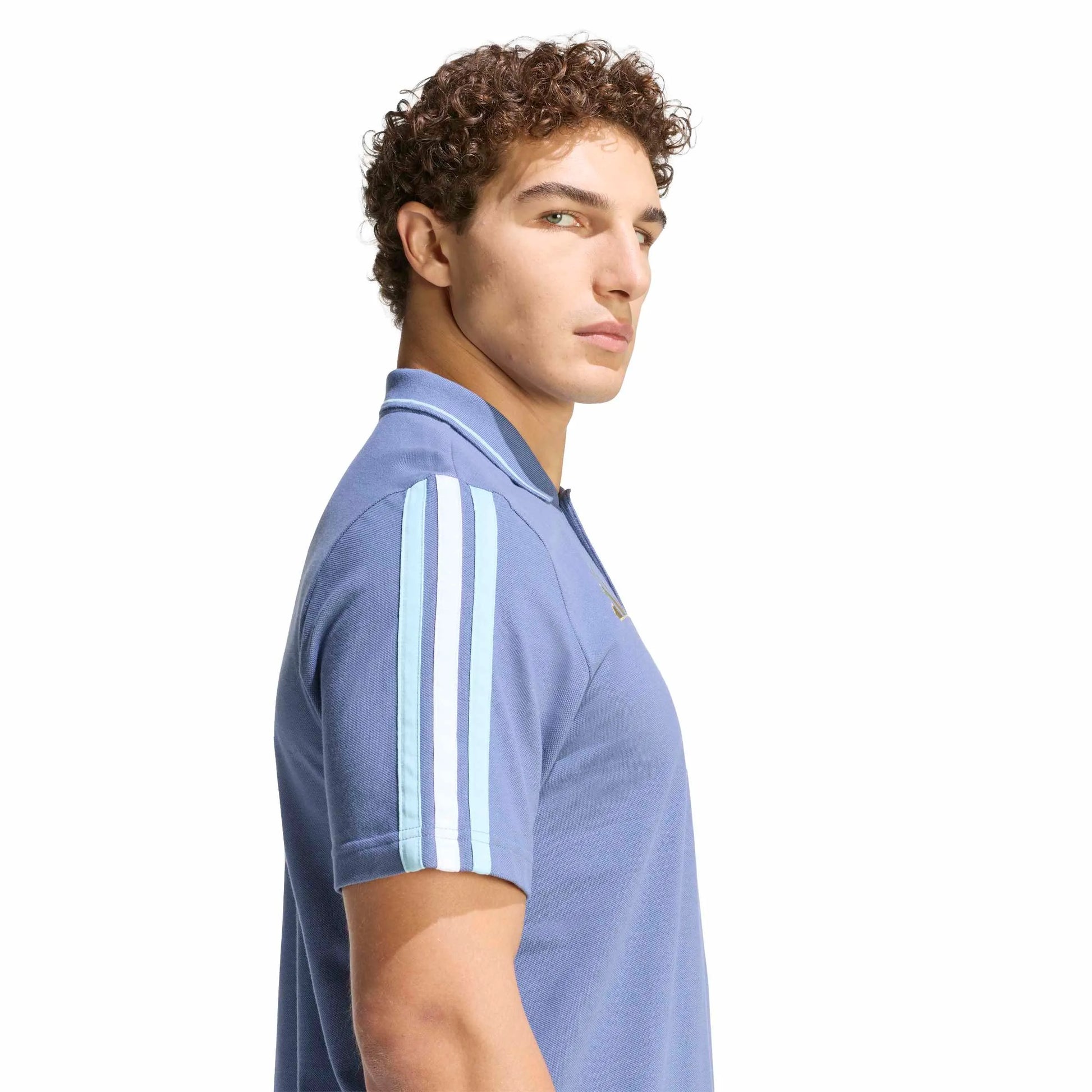 adidas 2026 Argentina Men's DNA Polo (Detail 2)