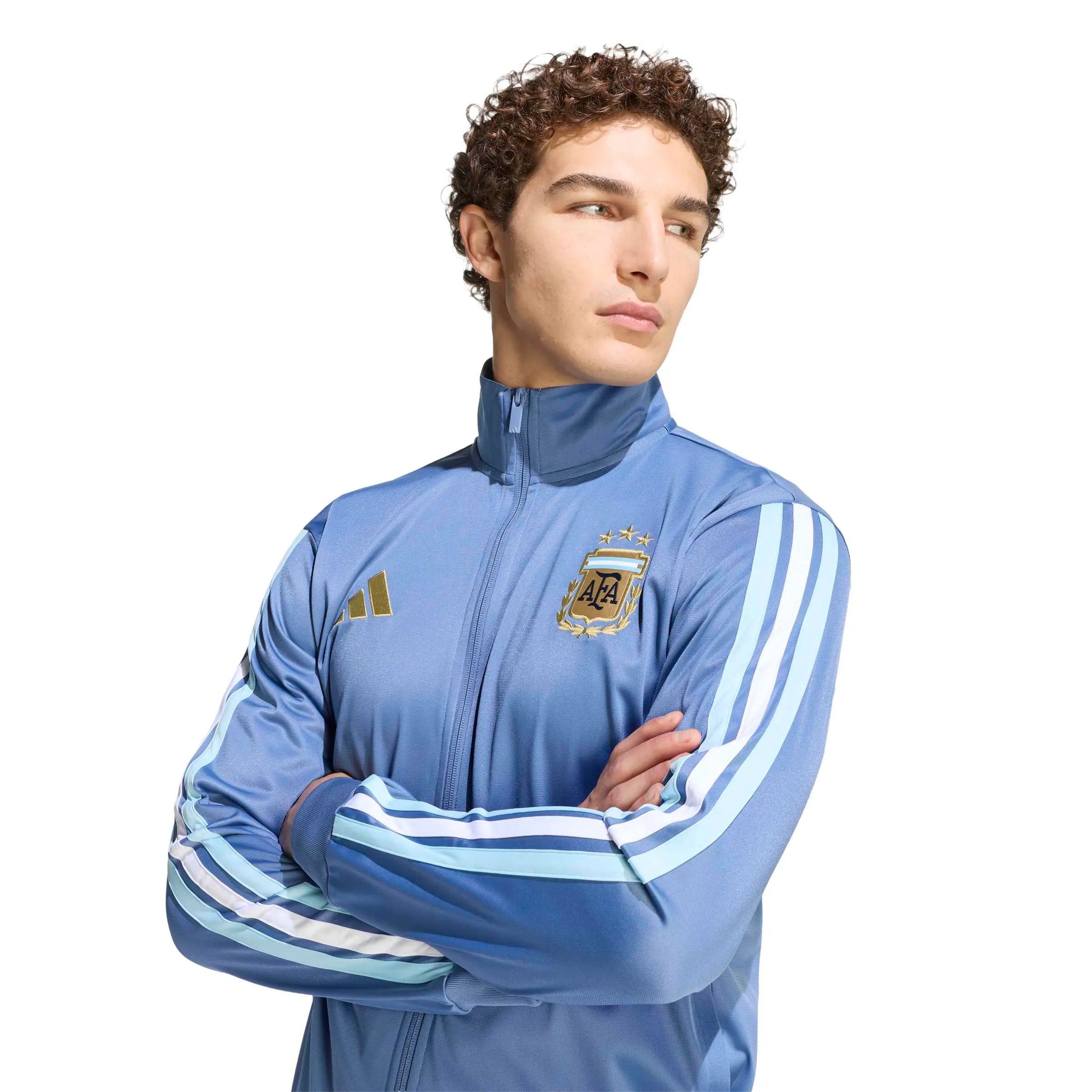 adidas 2026 Argentina Men's DNA Track Top (Detail 1)