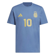 adidas 2026 Argentina Men's Messi Name And Number Tee (Front)