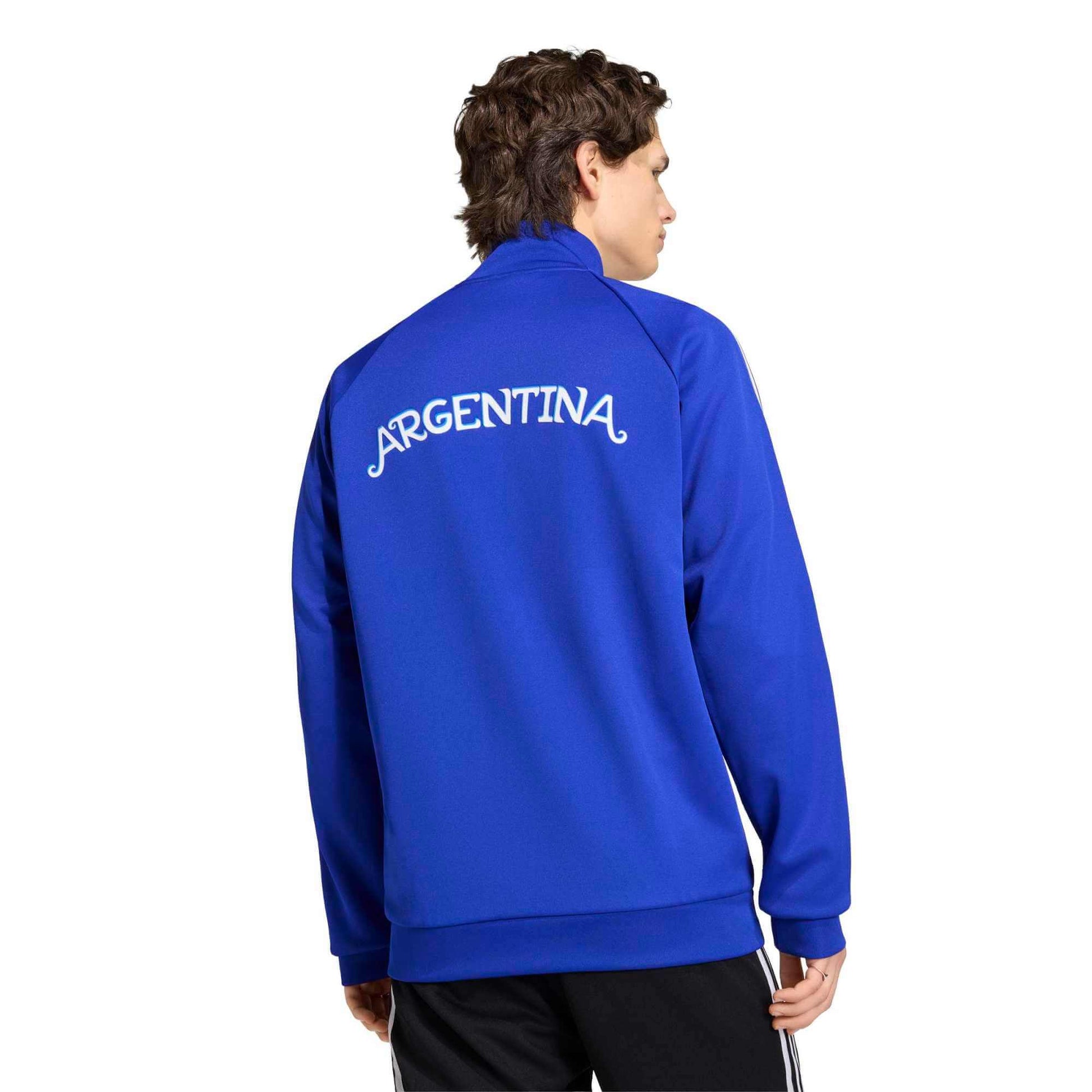 adidas 2026 Argentina Men's Originals Track Top (Model - Back)