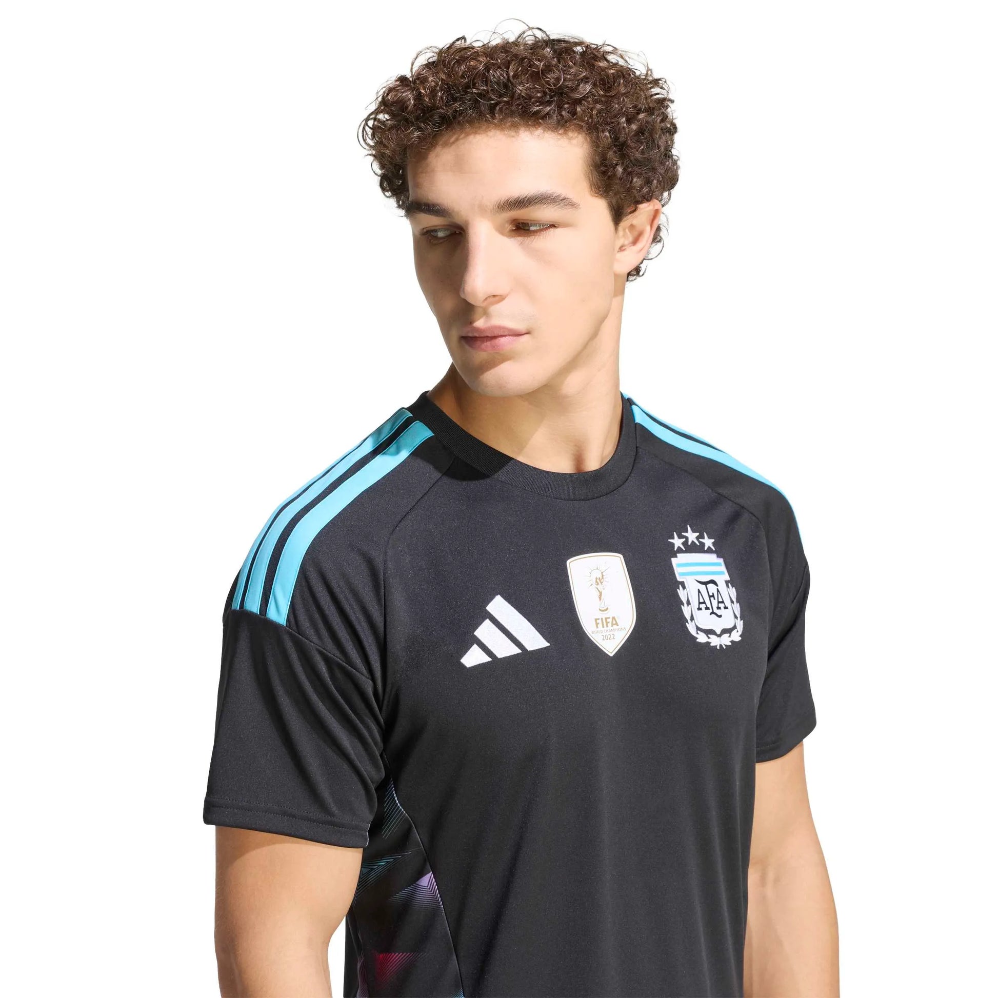 adidas 2026 Argentina Men's Stadium Home Goalkeeper Jersey (Detail 1)
