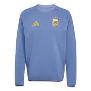 adidas 2026 Argentina Men's Tiro Travel Crewneck Sweatshirt (Front)