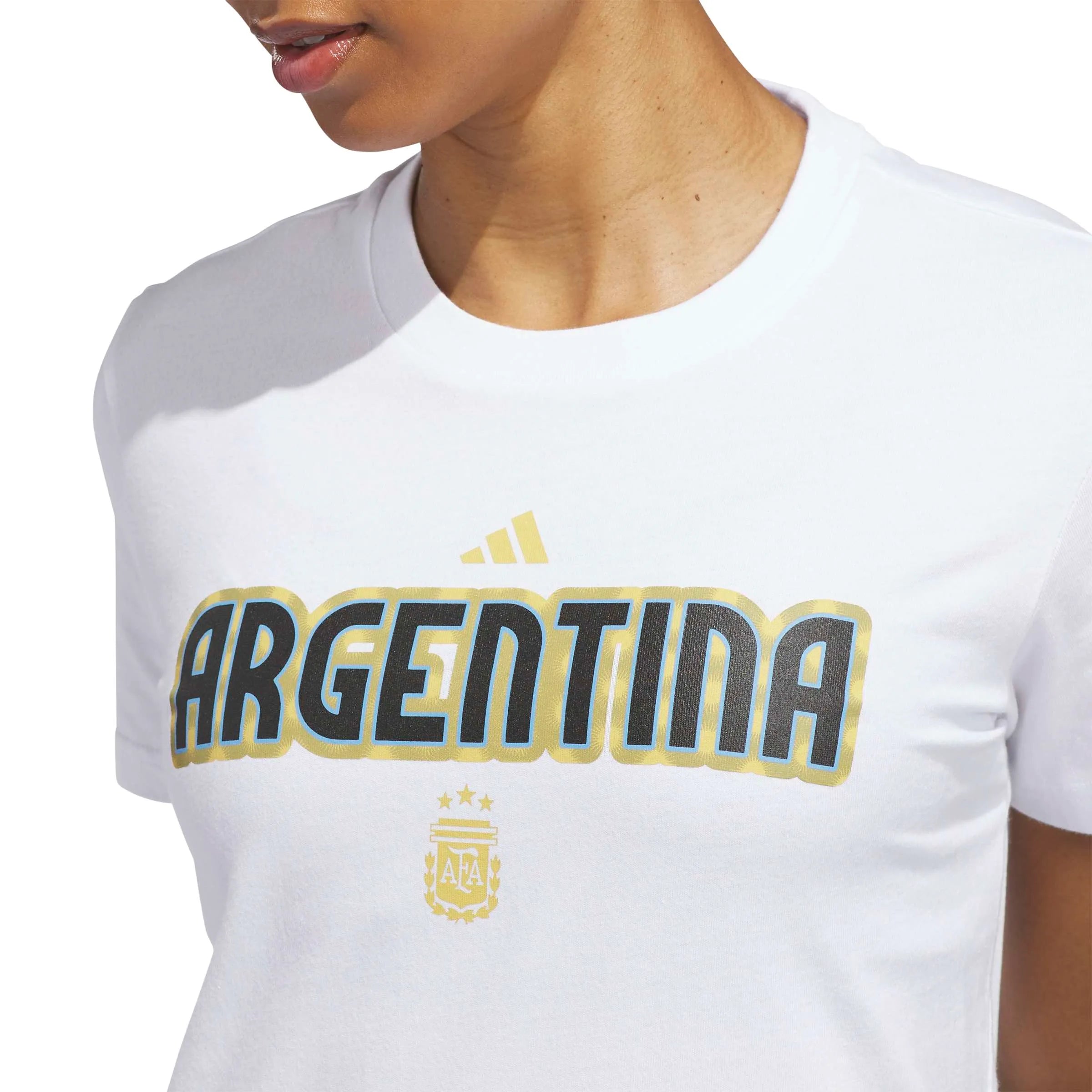adidas 2026 Argentina Women's World Cup HJH Tee (Detail 1)