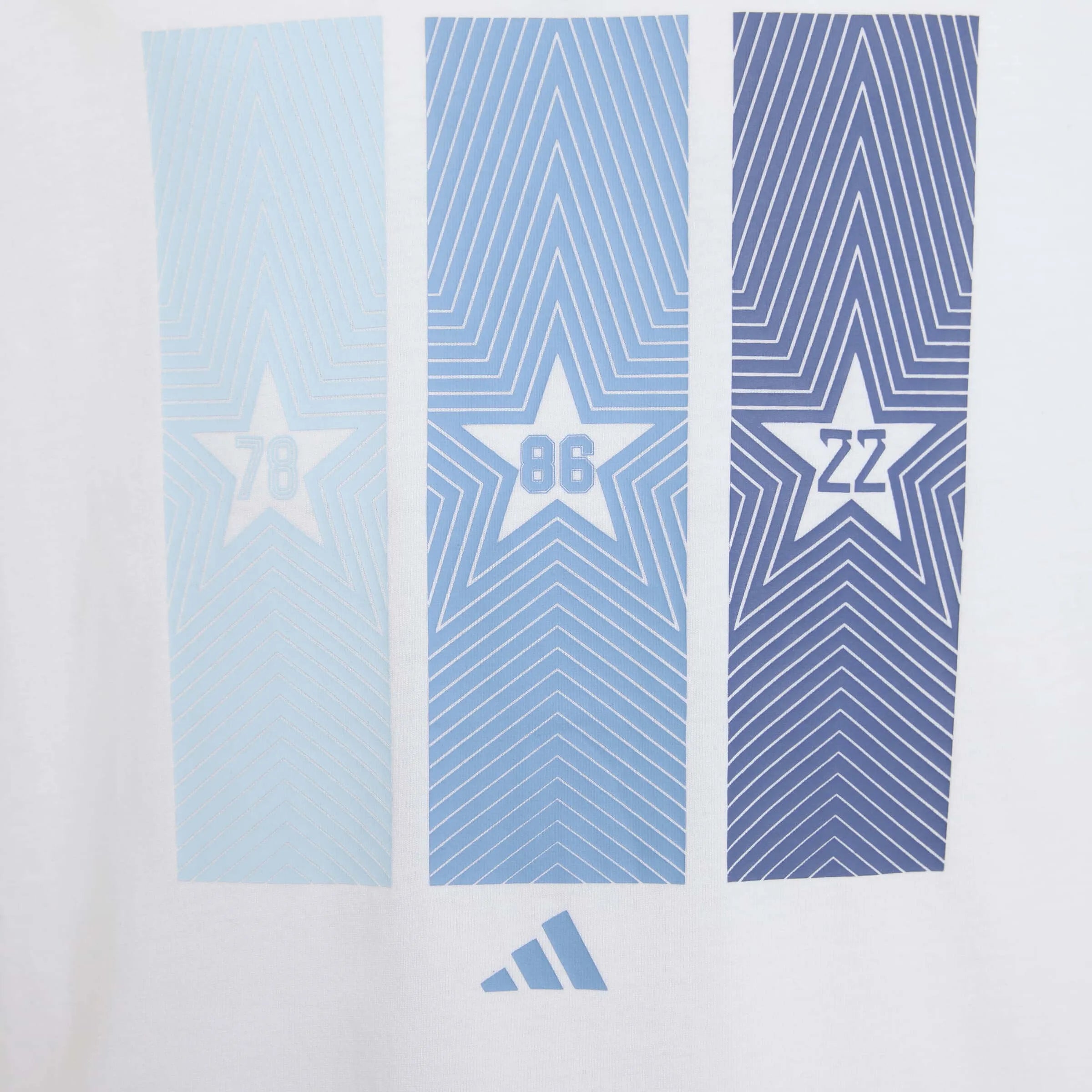 adidas 2026 Argentina Youth Home Tee (Detail 1)