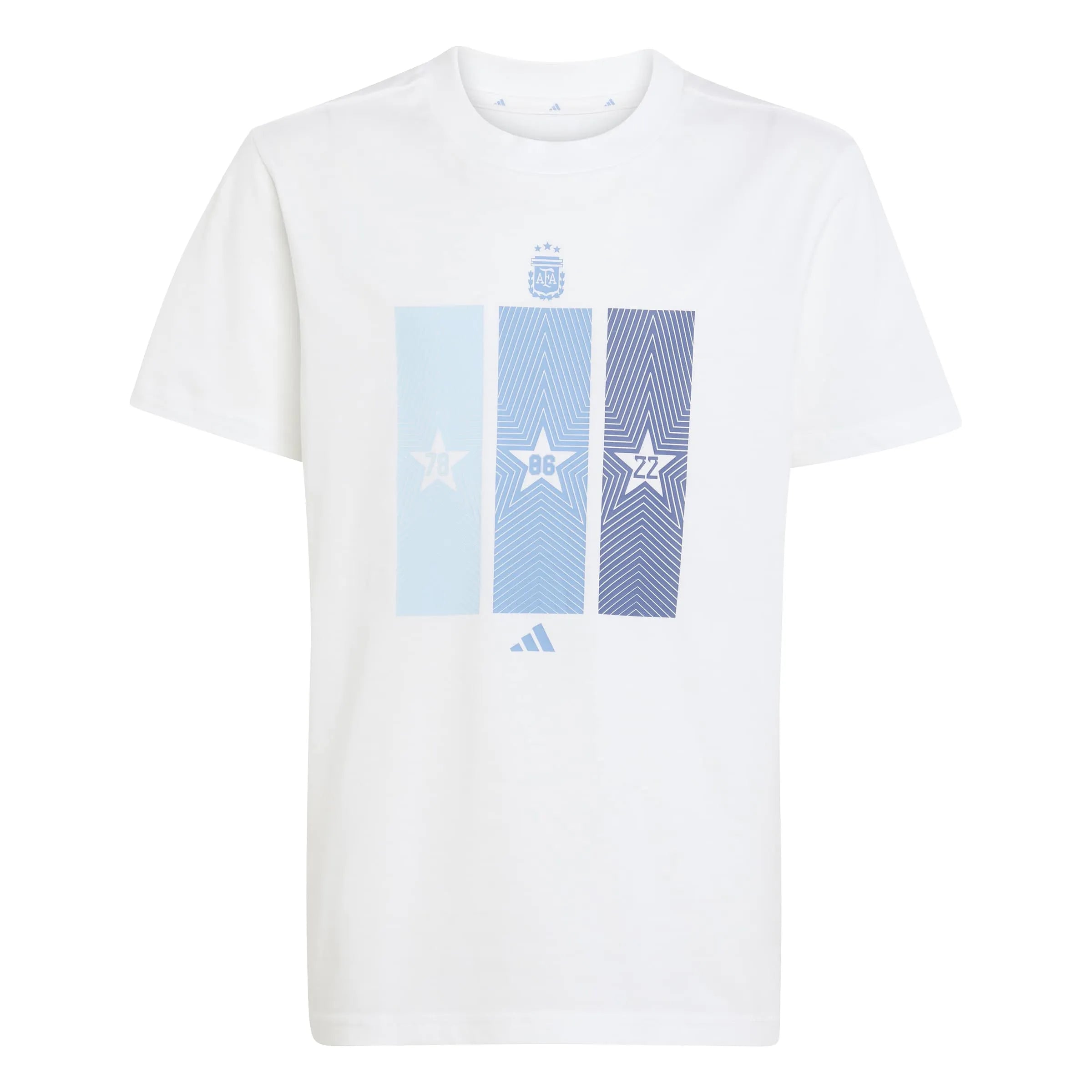 adidas 2026 Argentina Youth Home Tee (Front)