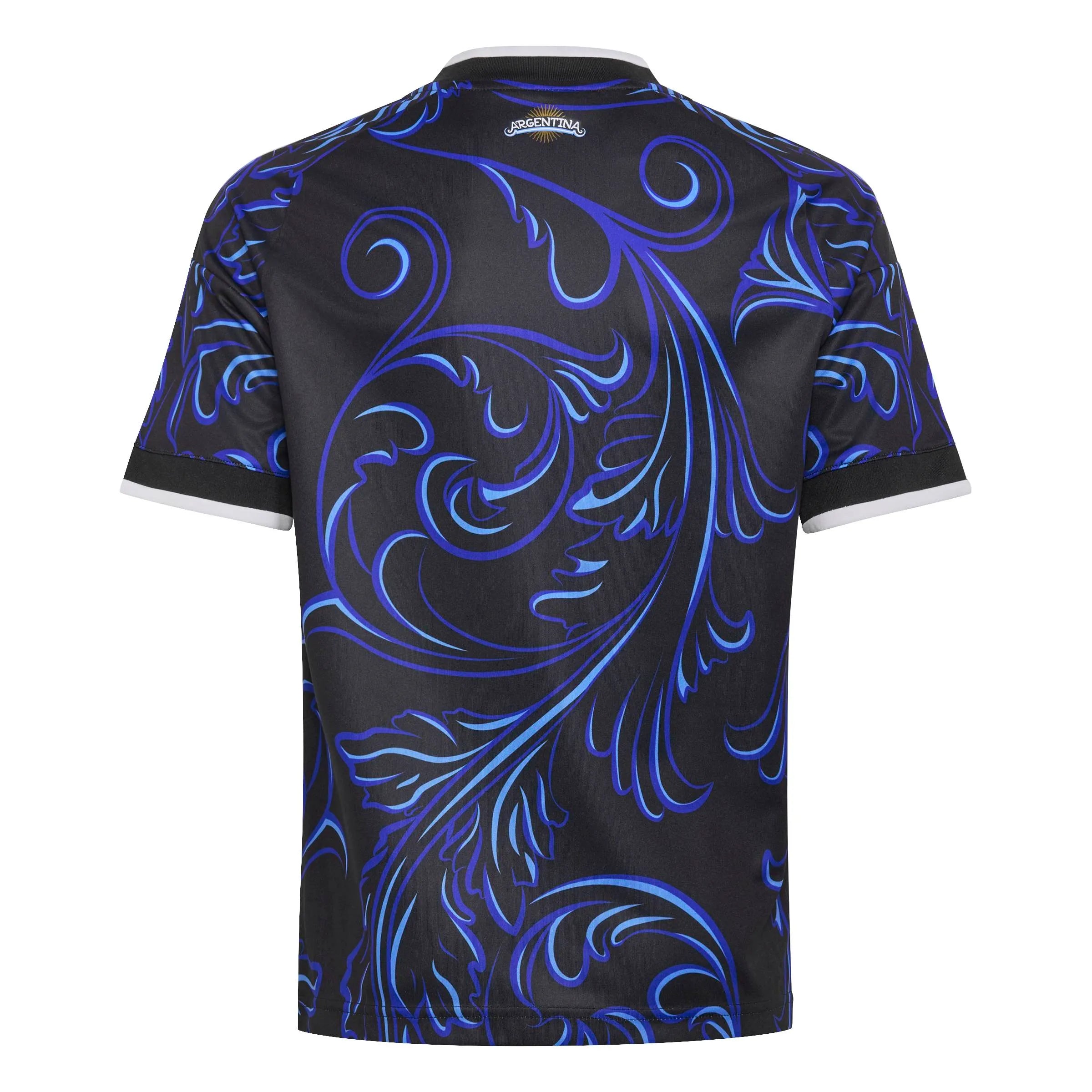 adidas 2026 Argentina Youth Stadium Away Soccer Jersey (Back)