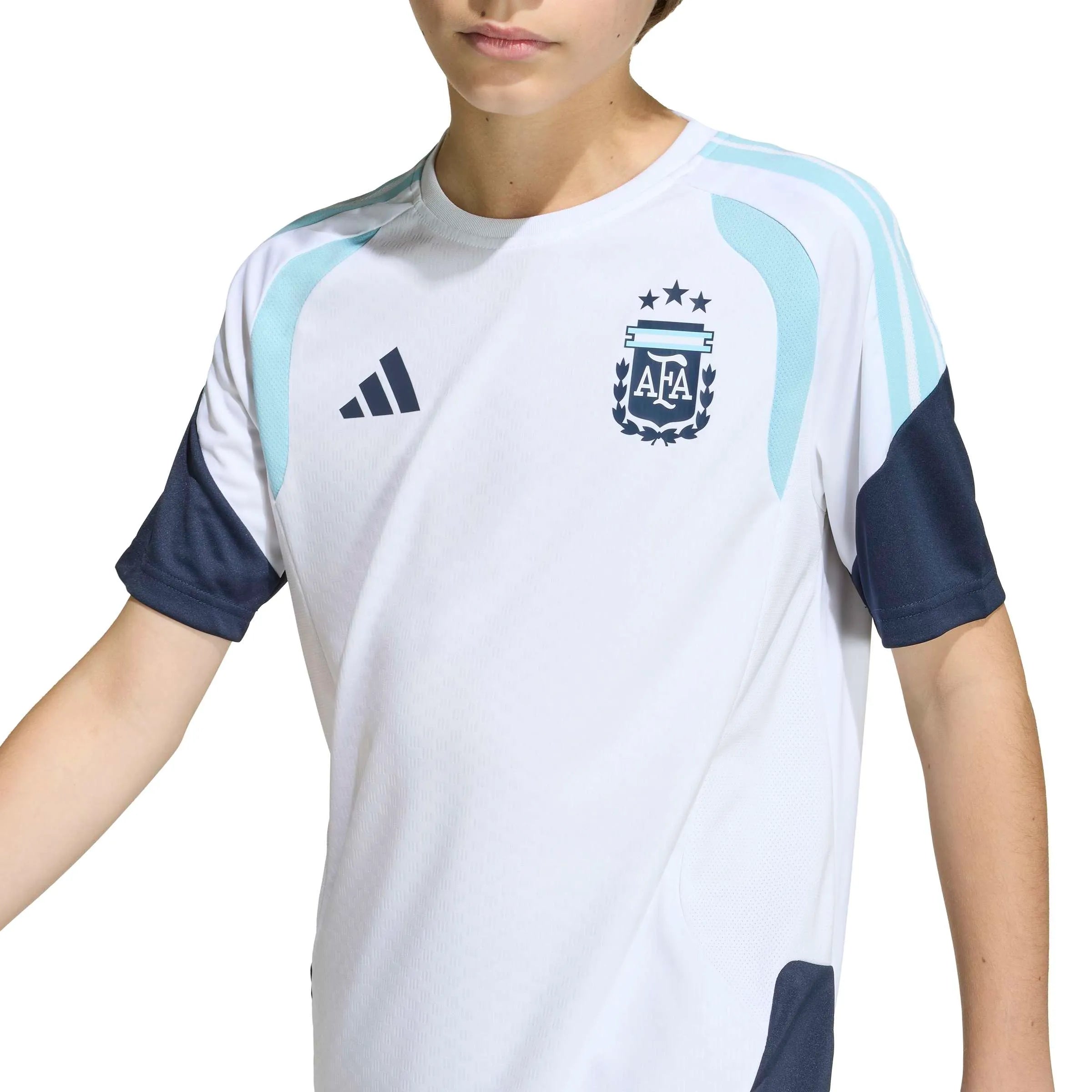 adidas 2026 Argentina Youth Training Soccer Jersey (Detail 1)