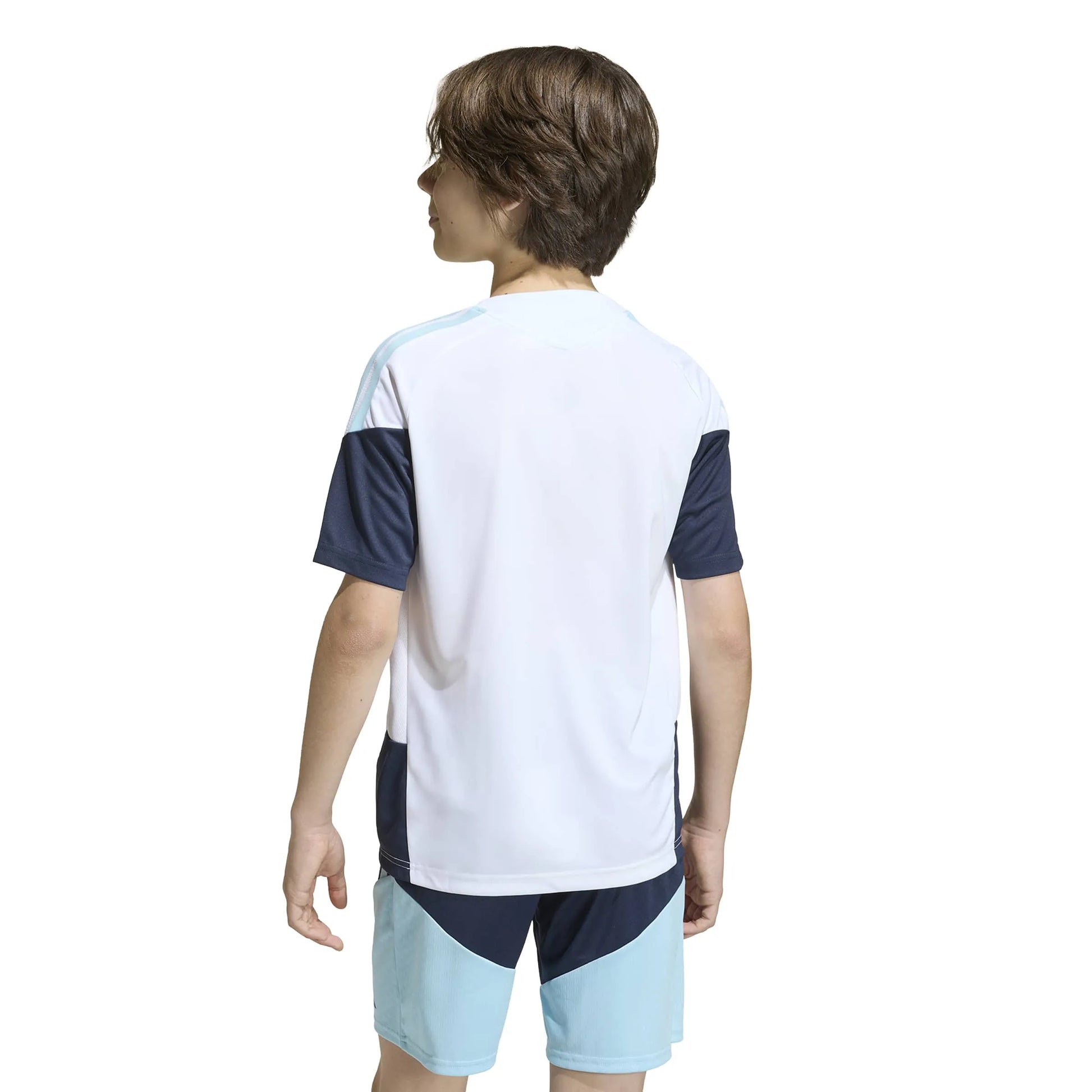 adidas 2026 Argentina Youth Training Soccer Jersey (Model - Back)