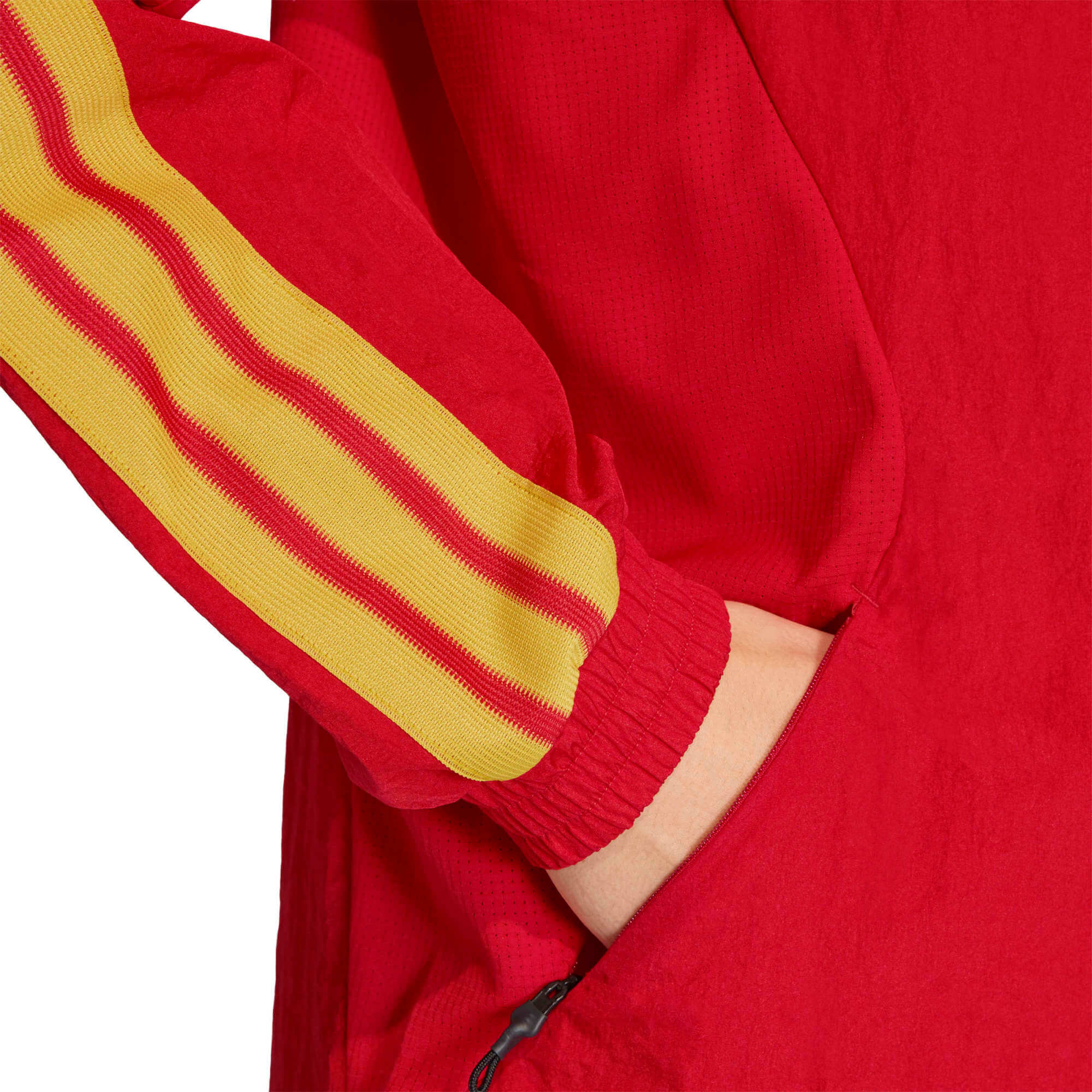 adidas 2026 Belgium Men's Anthem Jacket (Detail 2)