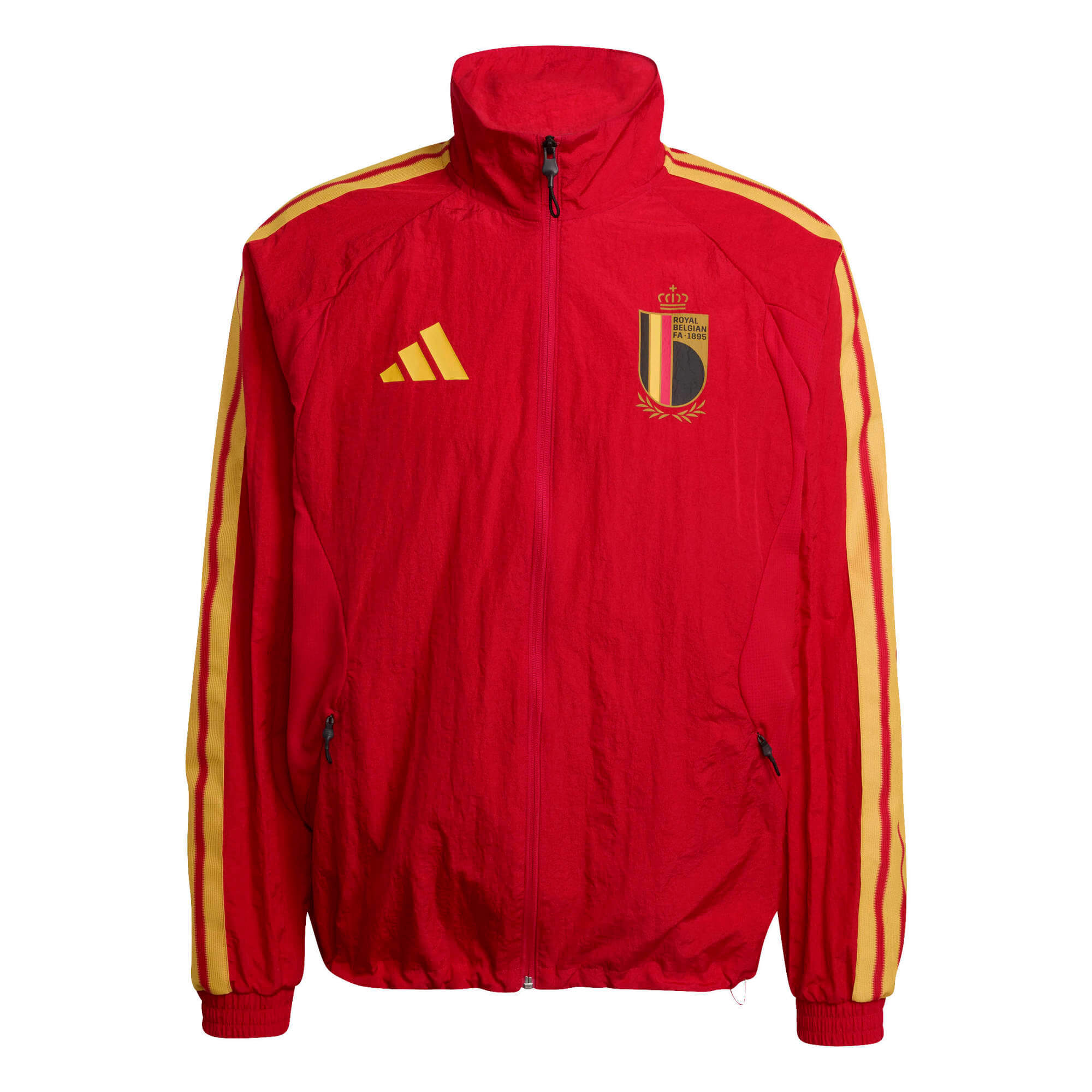 adidas 2026 Belgium Men's Anthem Jacket (Front)