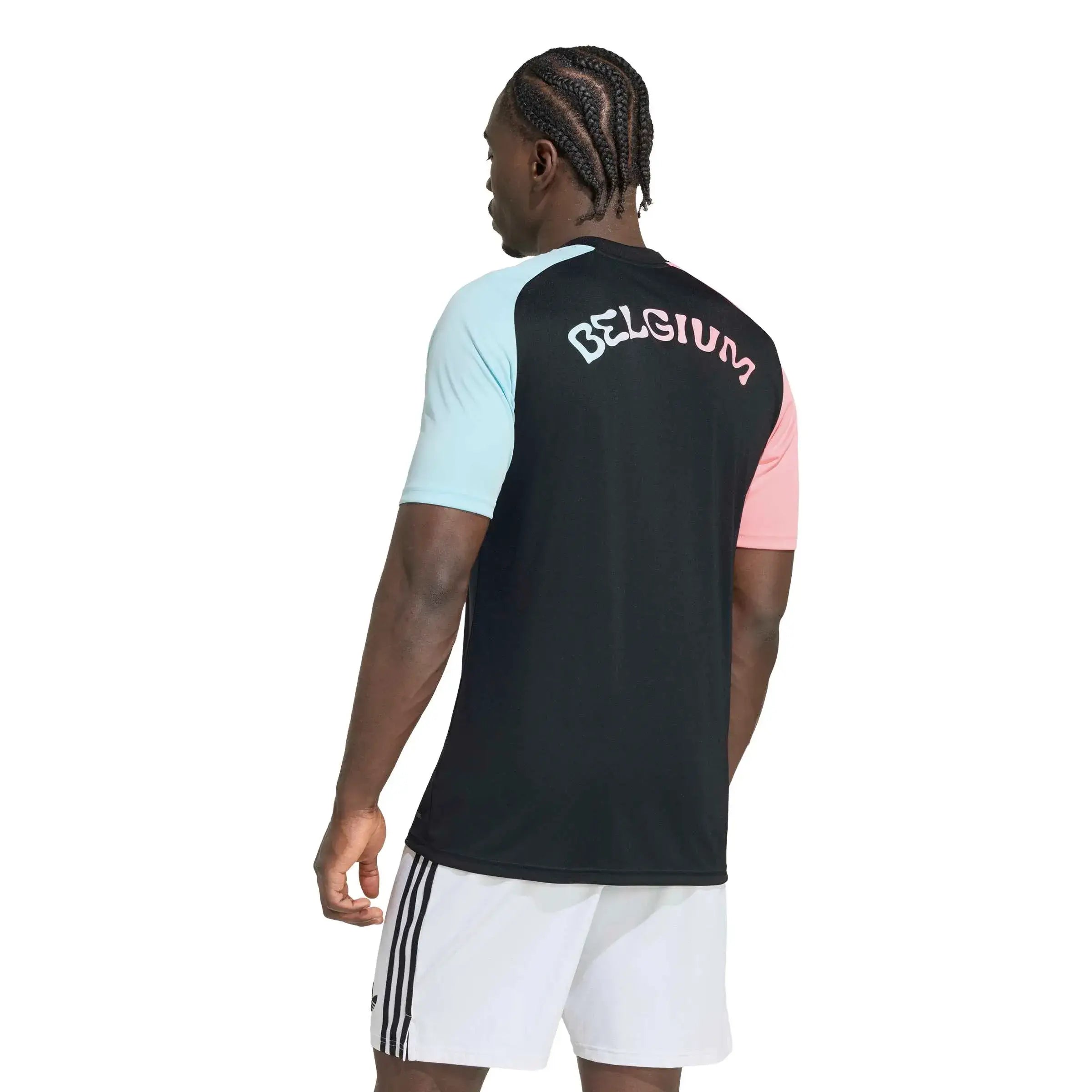 adidas 2026 Belgium Men's Away Pre-Match Soccer Jersey