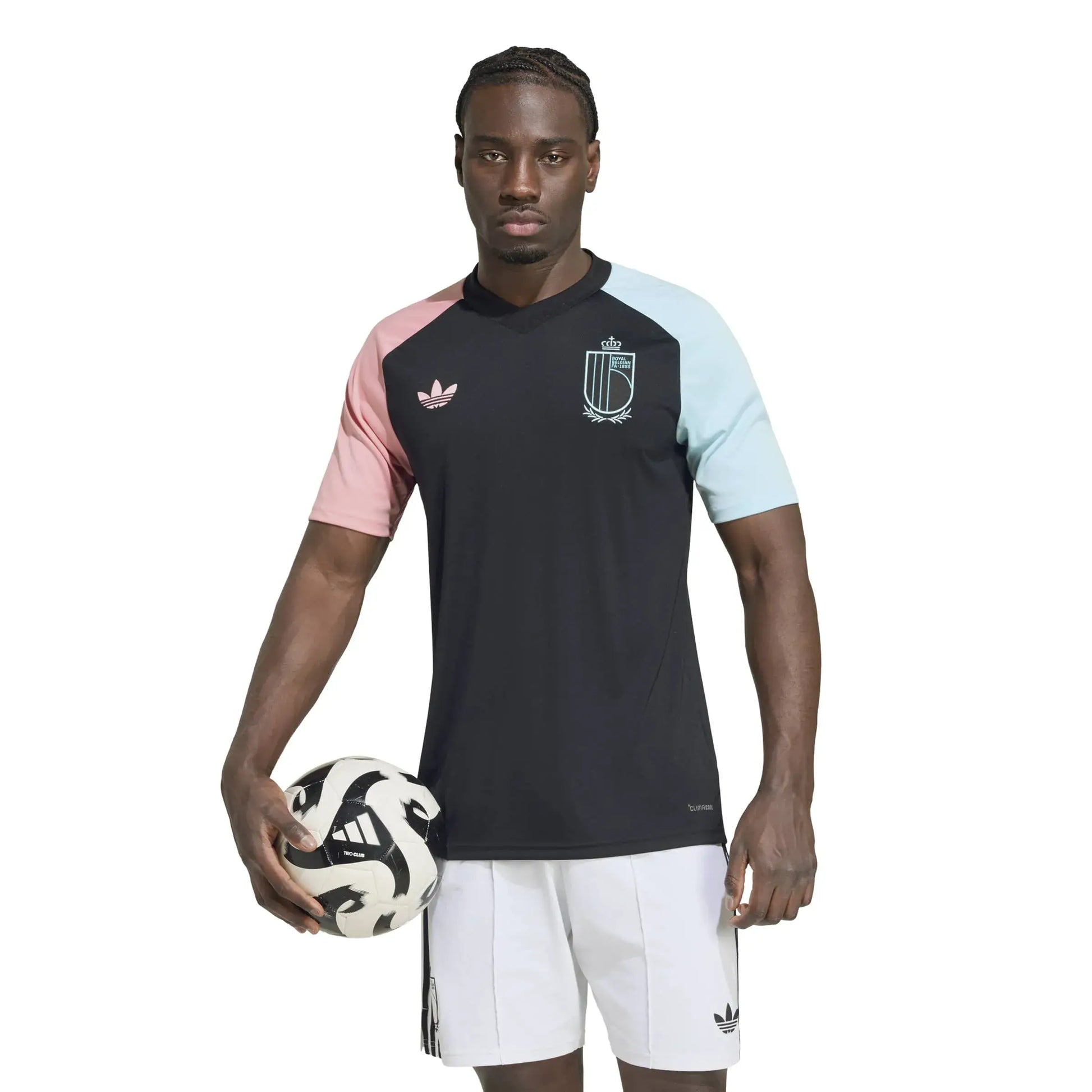 adidas 2026 Belgium Men's Away Pre-Match Soccer Jersey