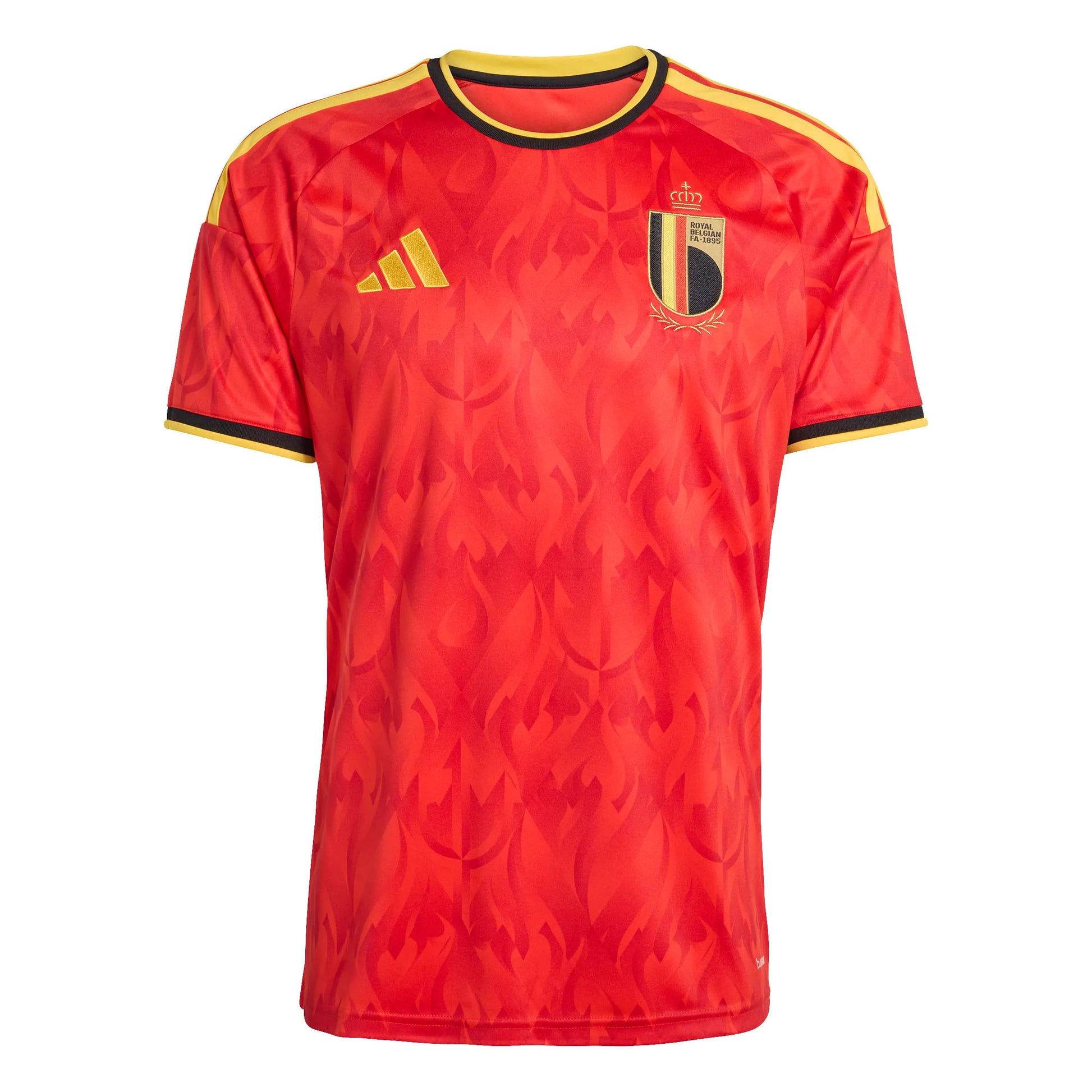adidas 2026 Belgium Men's Stadium Home Soccer Jersey (Front)