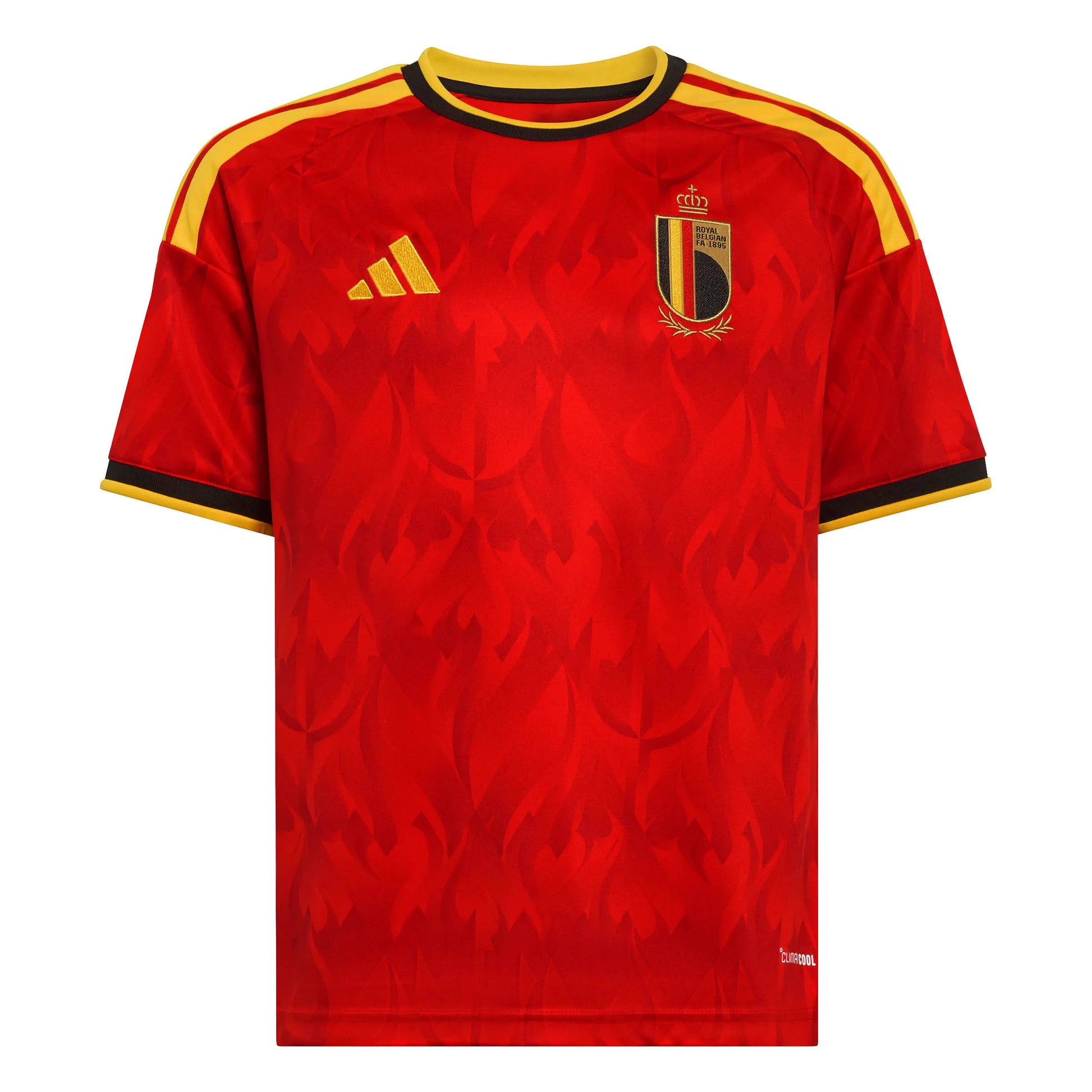 adidas 2026 Belgium Youth Stadium Home Soccer Jersey (Front)
