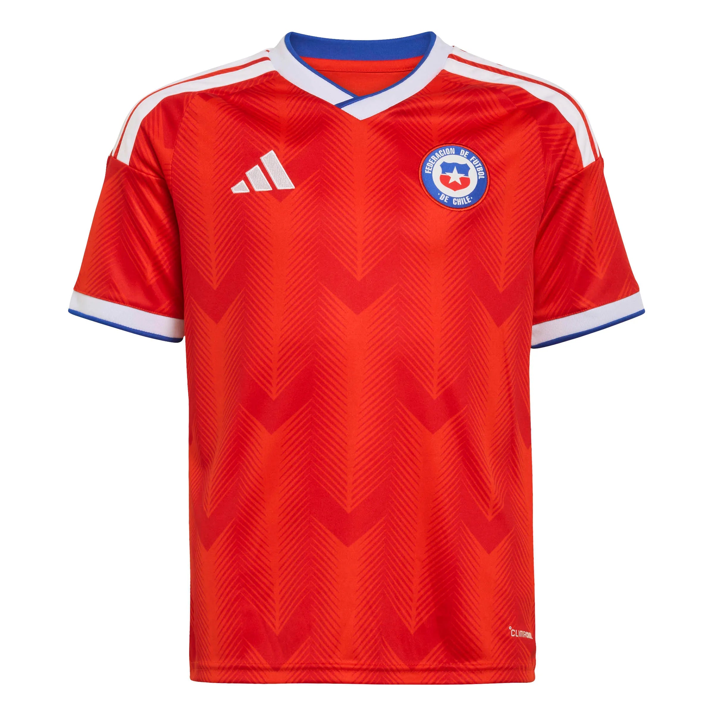 adidas 2026 Chile Youth Stadium Home Soccer Jersey (Front)