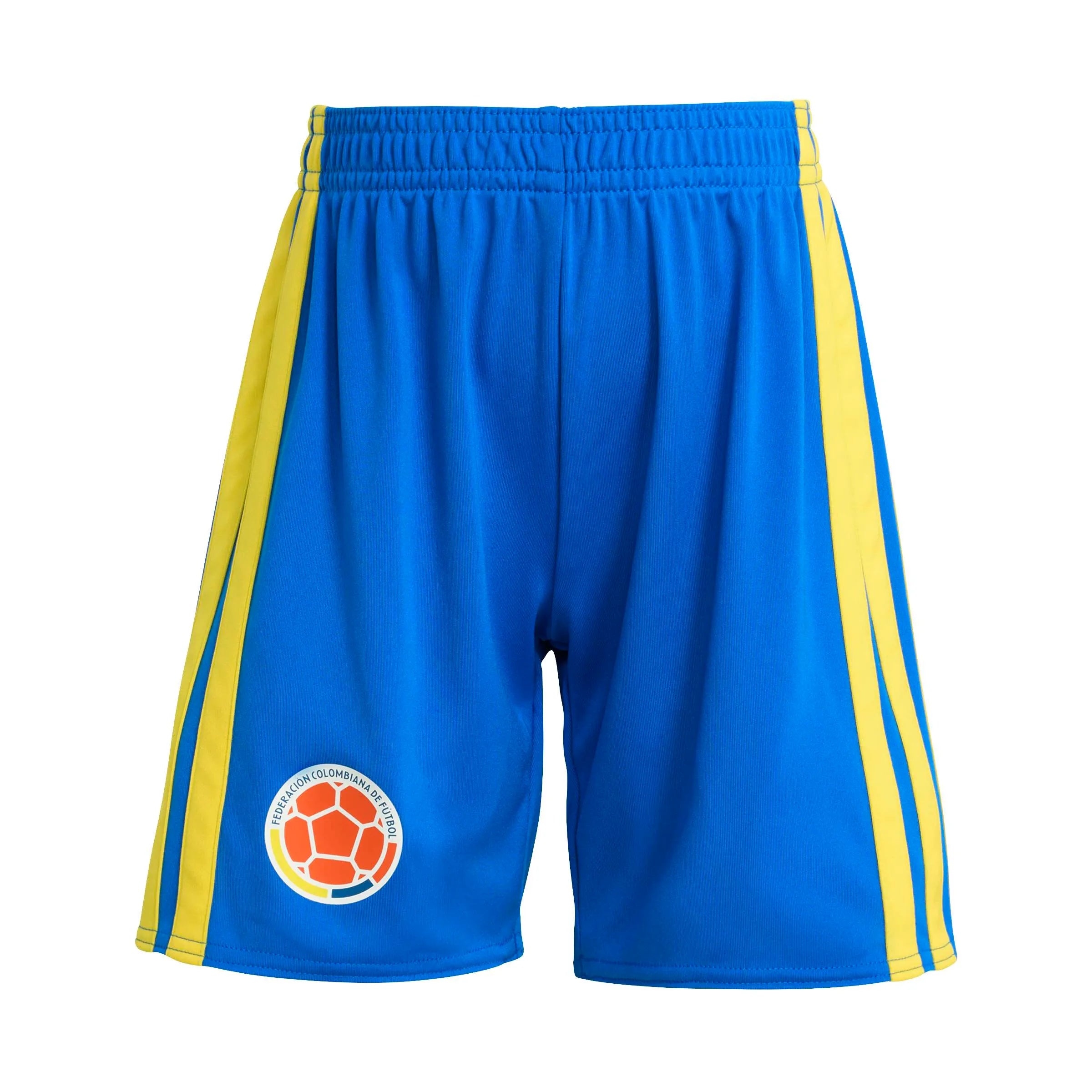 adidas 2026 Colombia Kid's Home Mini Kit (Shorts - Front)