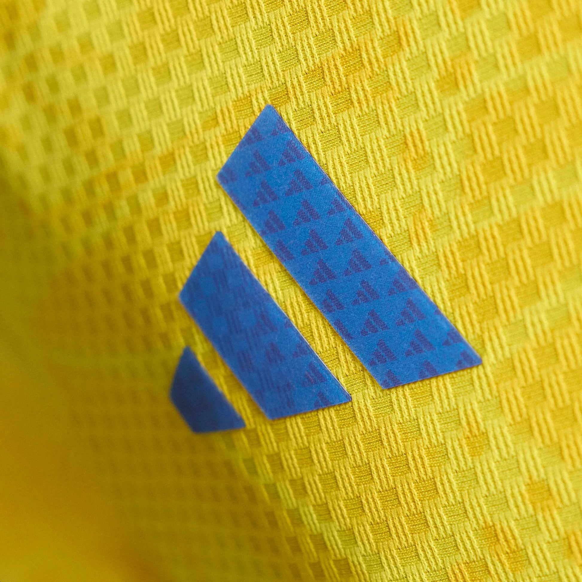 adidas 2026 Colombia Men's Authentic Home Long-Sleeve Soccer Jersey (Detail 4)