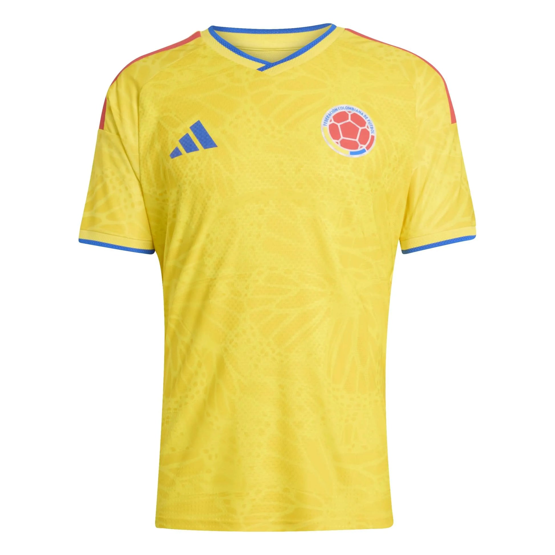 adidas 2026 Colombia Men's Authentic Home Soccer Jersey (Front)
