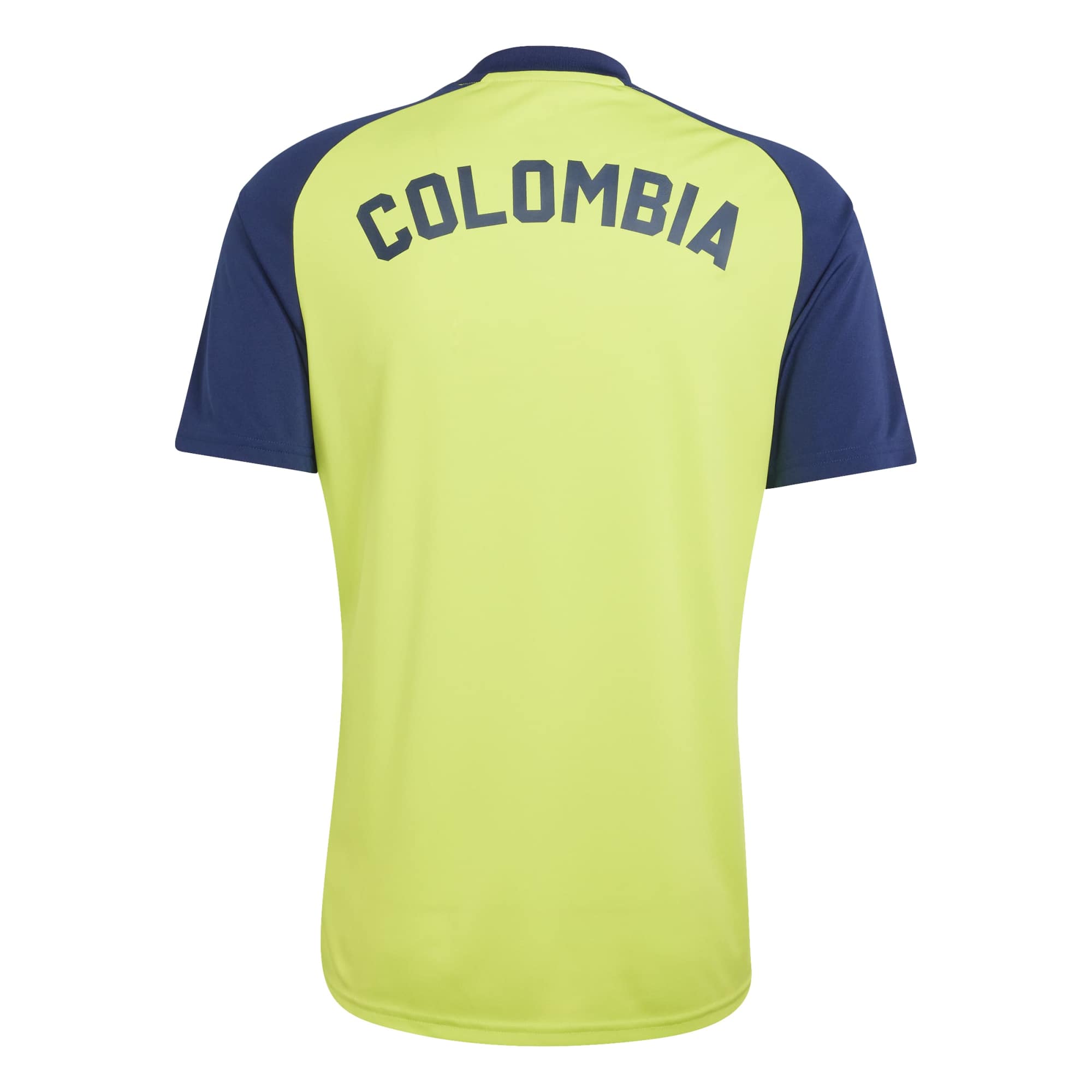 adidas 2026 Colombia Men's Away Pre-Match Soccer Jersey (Back)