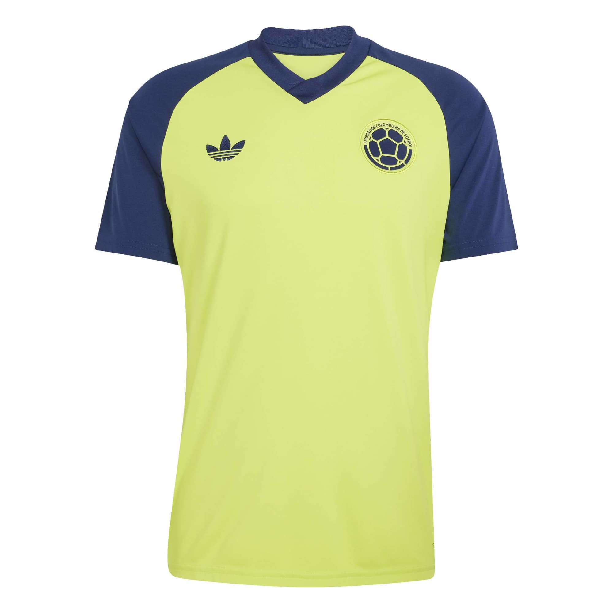 adidas 2026 Colombia Men's Away Pre-Match Soccer Jersey (Front)