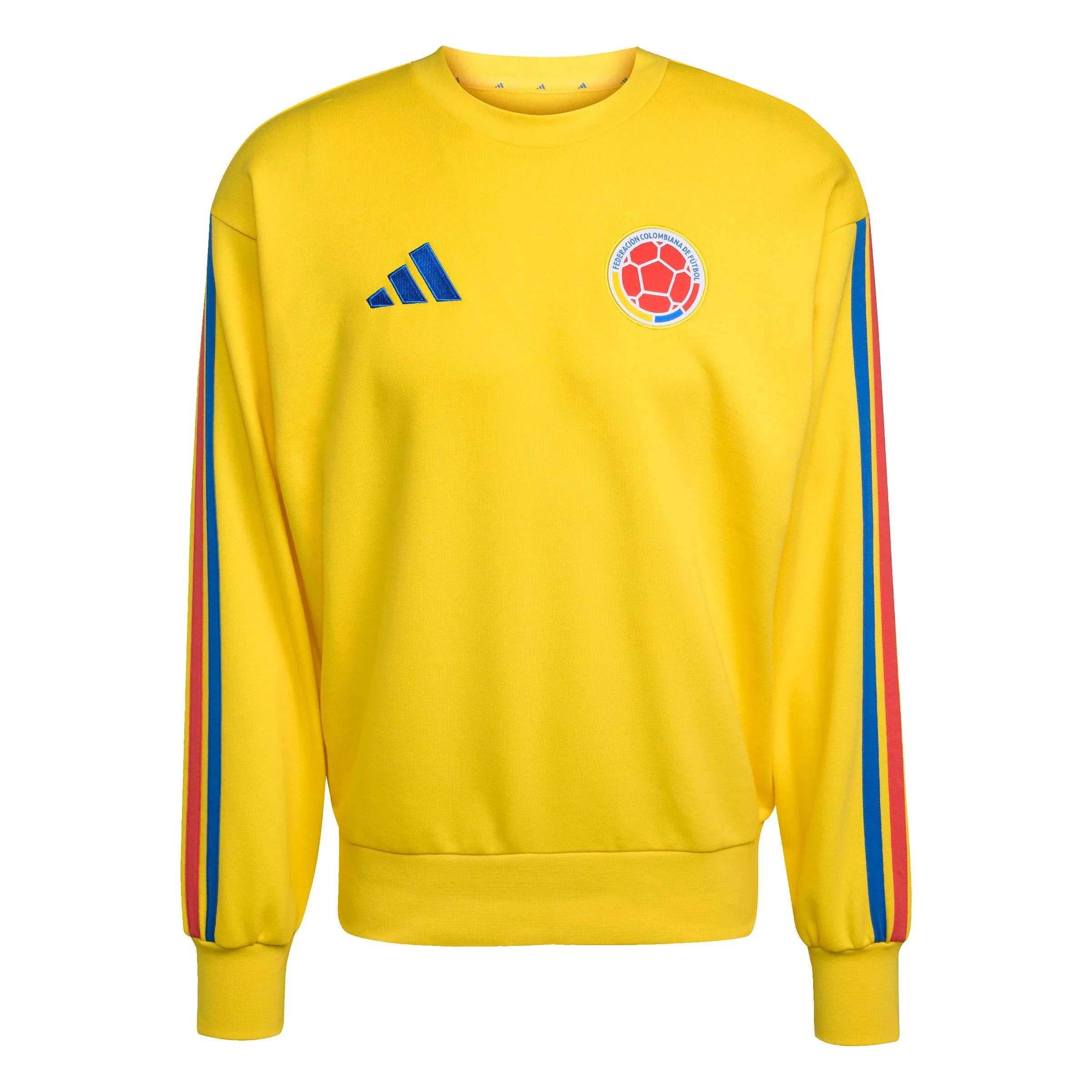 adidas 2026 Colombia Men's DNA Crew Sweatshirt (Front)