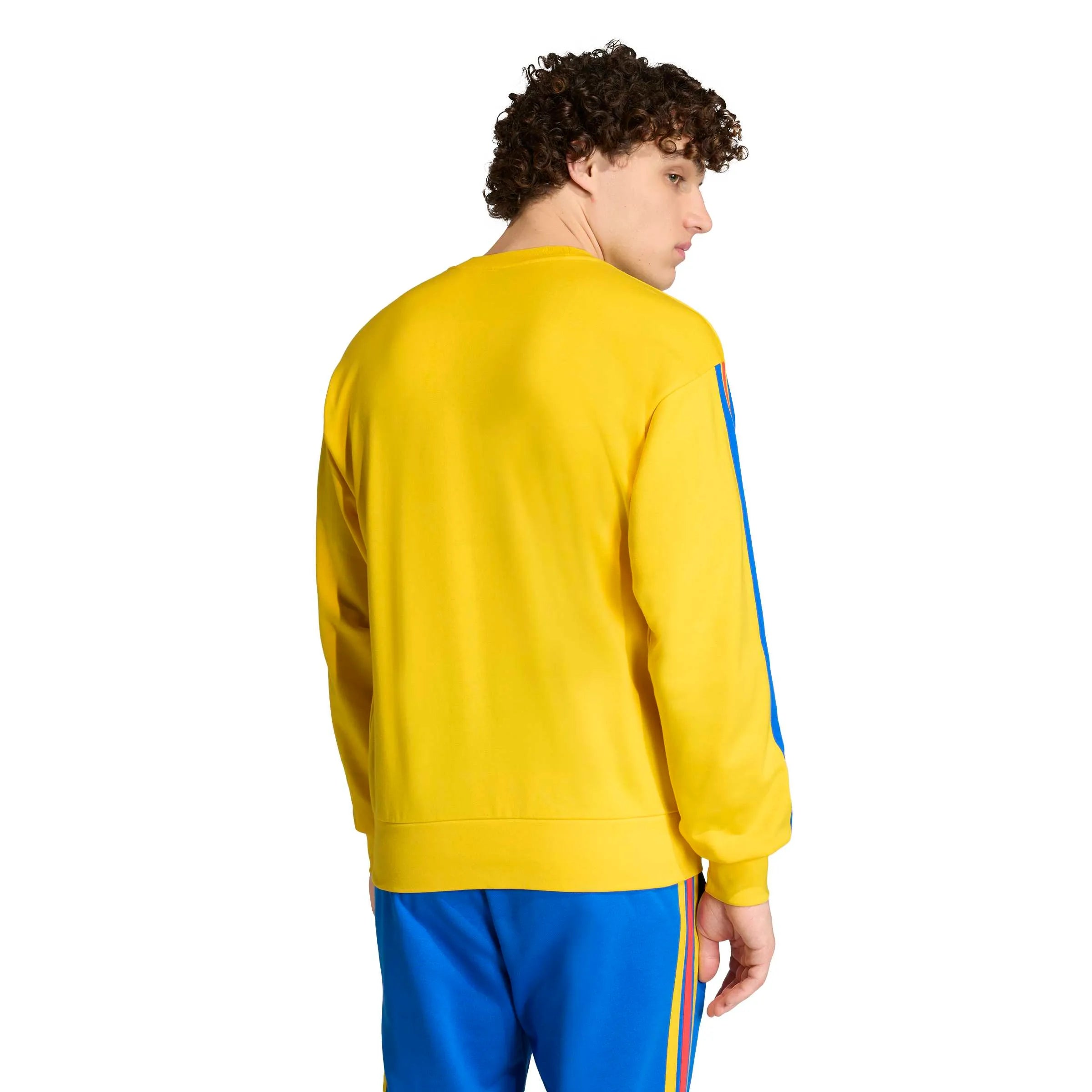 adidas 2026 Colombia Men's DNA Crew Sweatshirt (Model - Back)