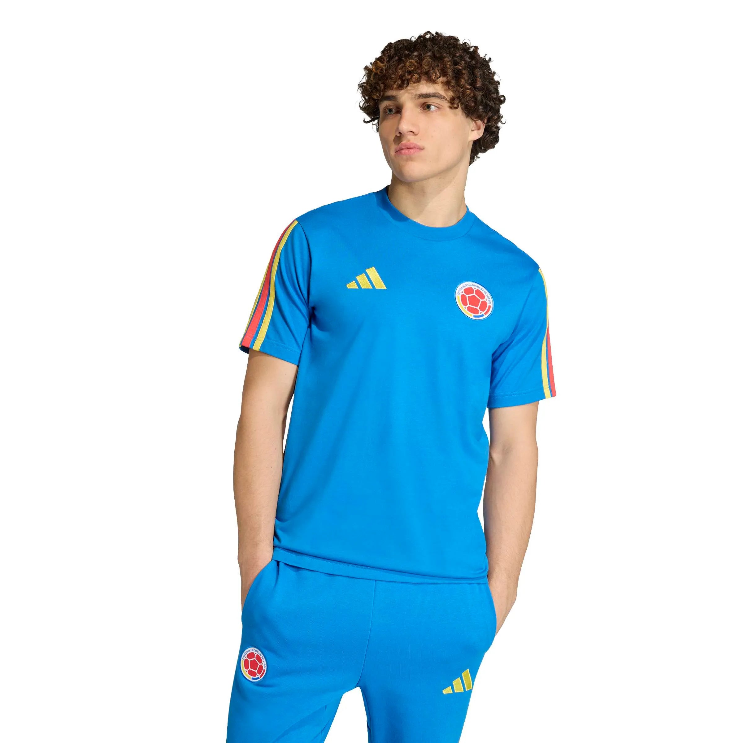 adidas 2026 Colombia Men's DNA Tee (Model - Front)