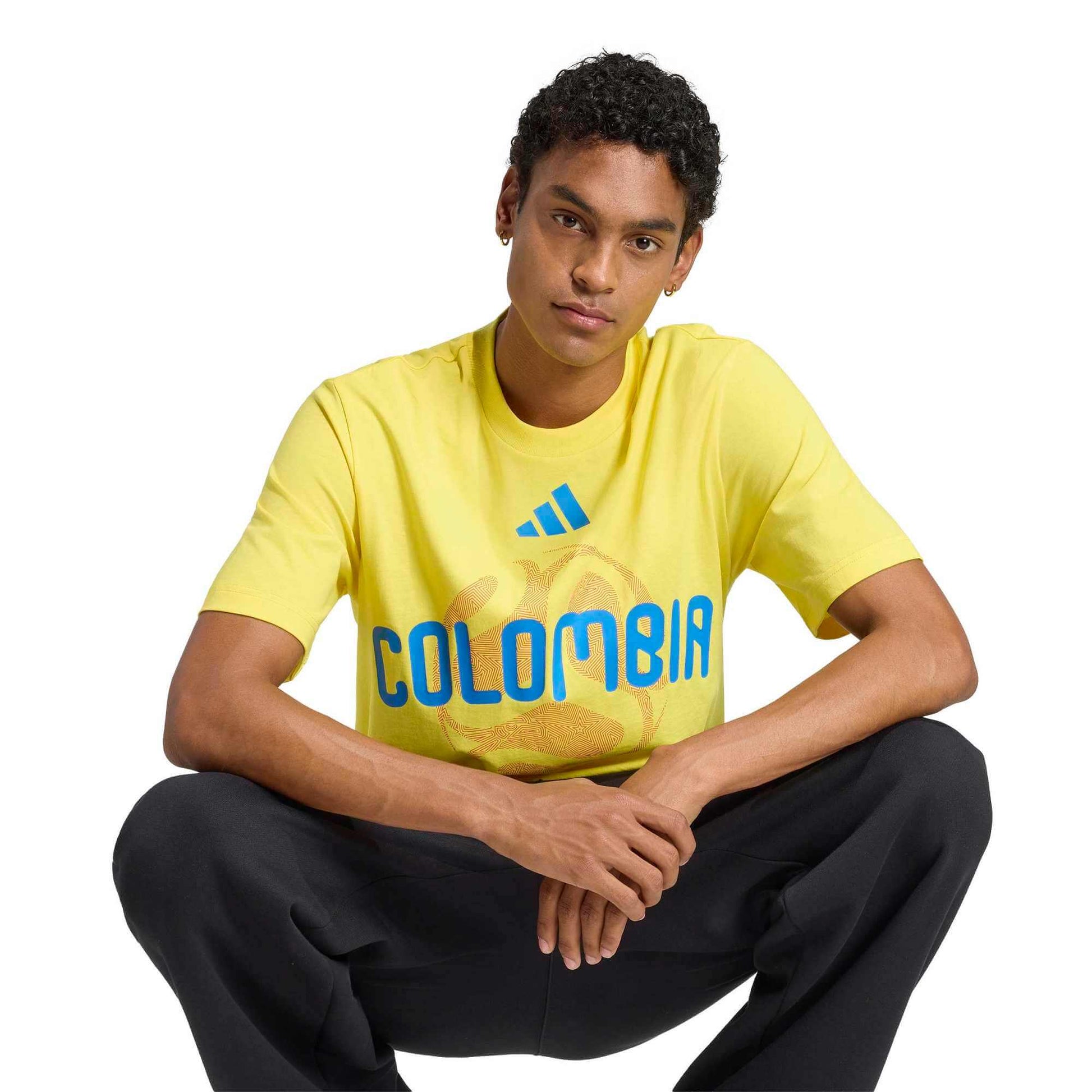 adidas 2026 Colombia Men's OLP Tee (Detail 1)