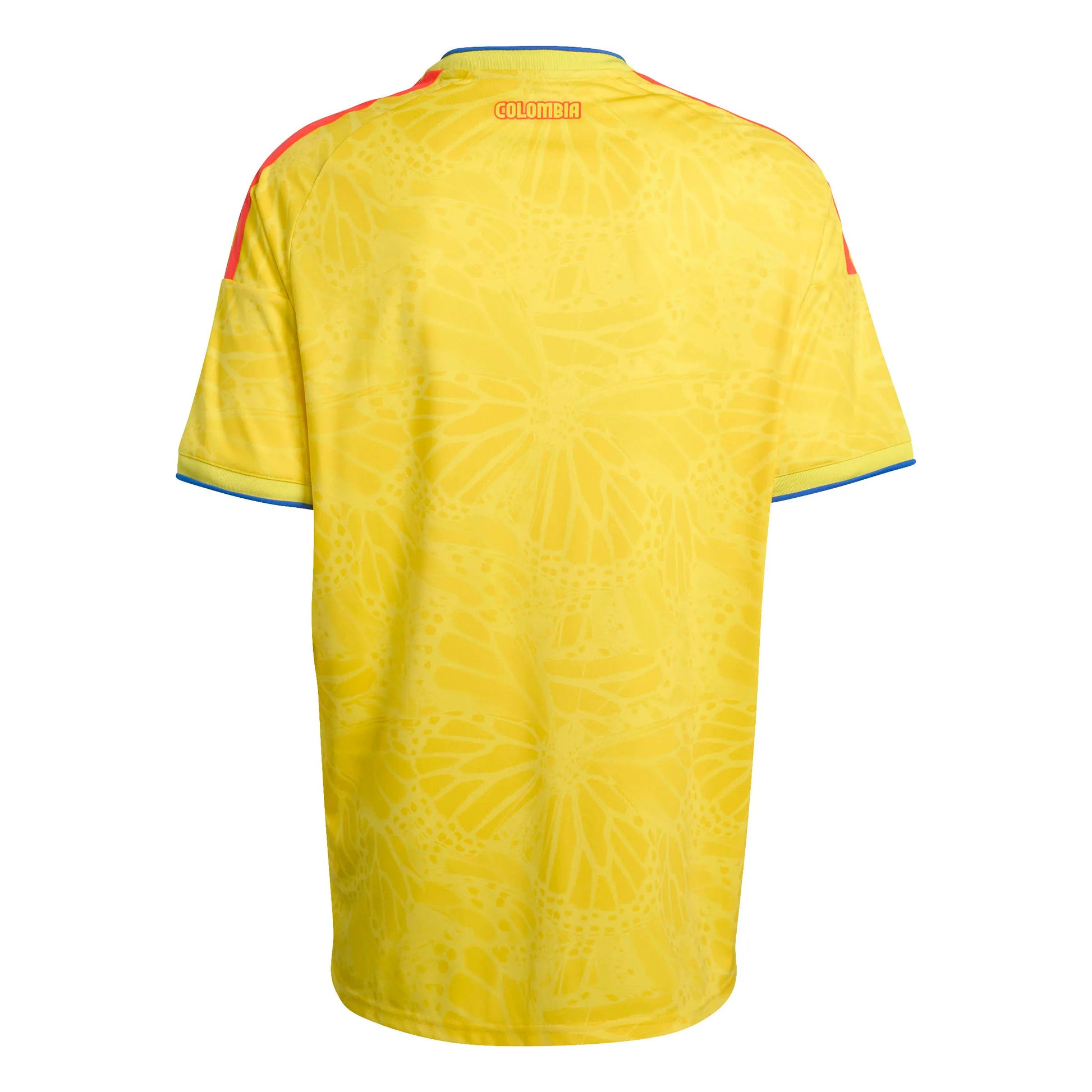adidas 2026 Colombia Men's Stadium Home Soccer Jersey (Back)