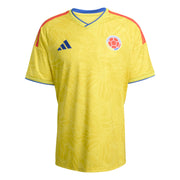 adidas 2026 Colombia Men's Stadium Home Soccer Jersey (Front)