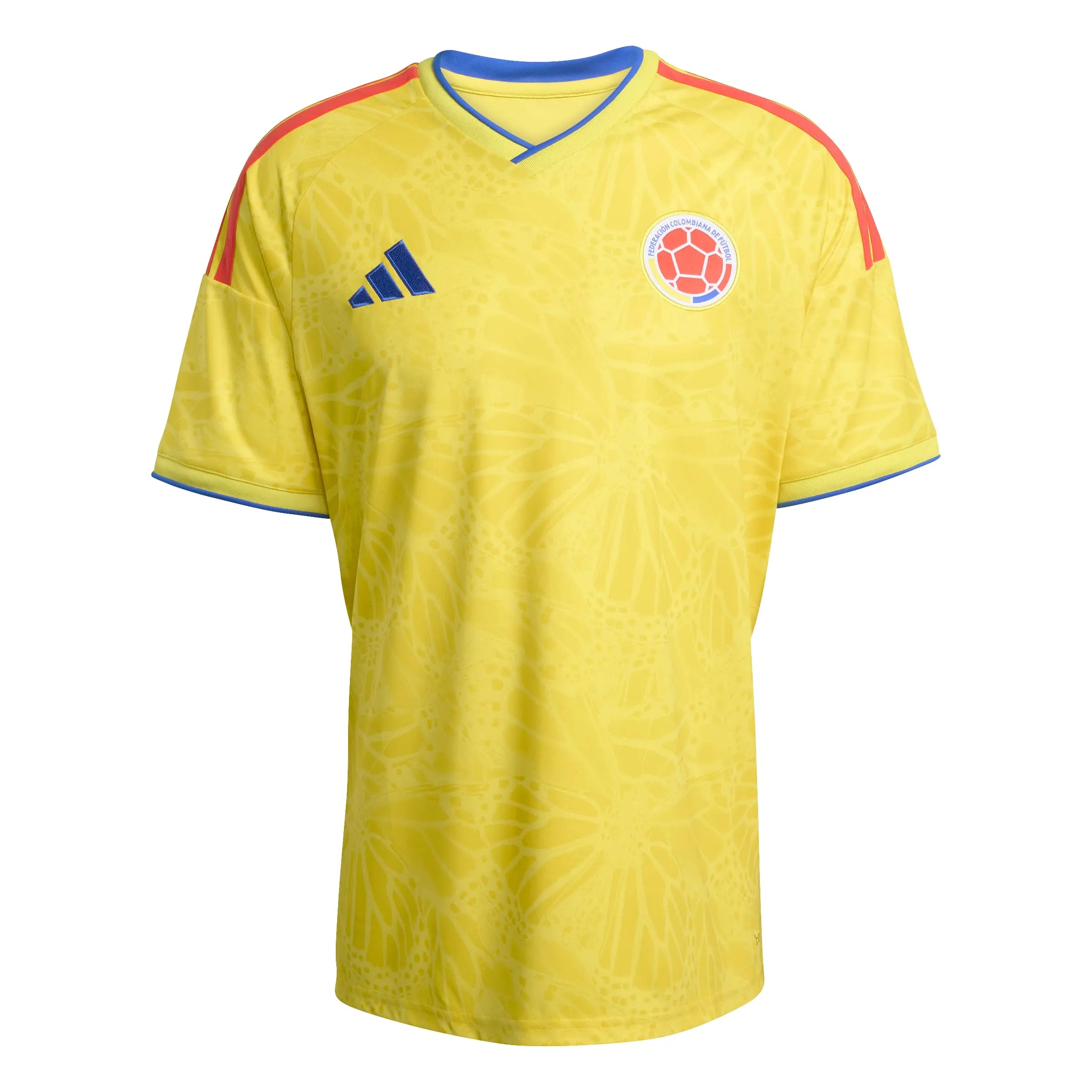 adidas 2026 Colombia Men's Stadium Home Soccer Jersey (Front)