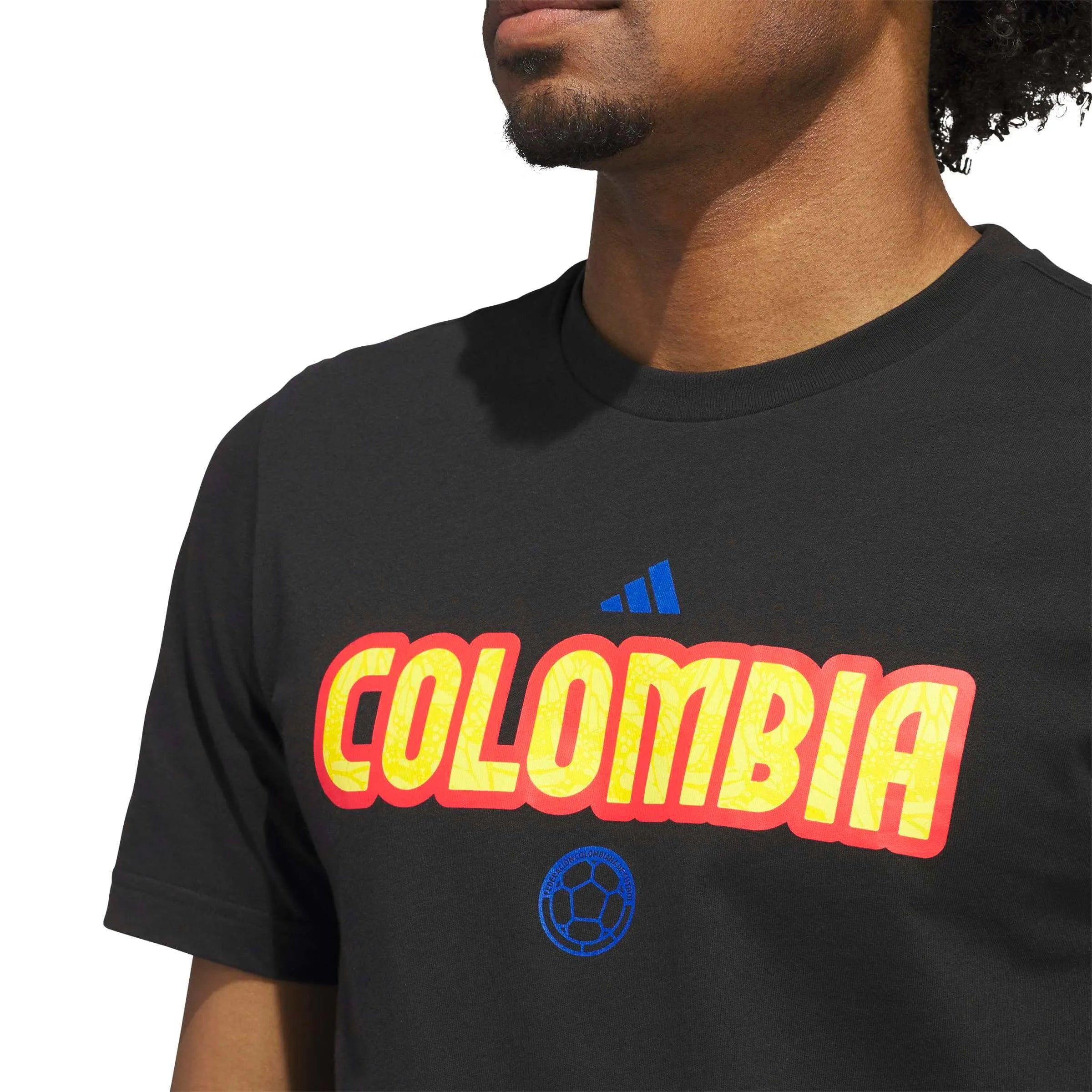 adidas 2026 Colombia Men's World Cup HJH Tee (Detail 1)