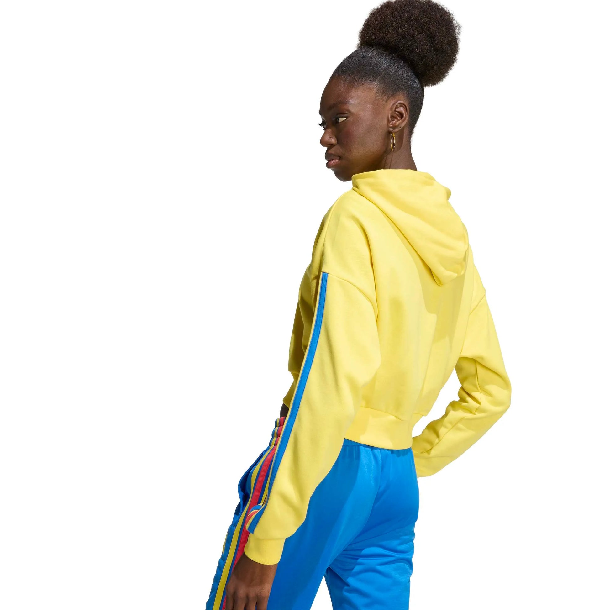 adidas 2026 Colombia Women's DNA Hoodie (Model - Side)