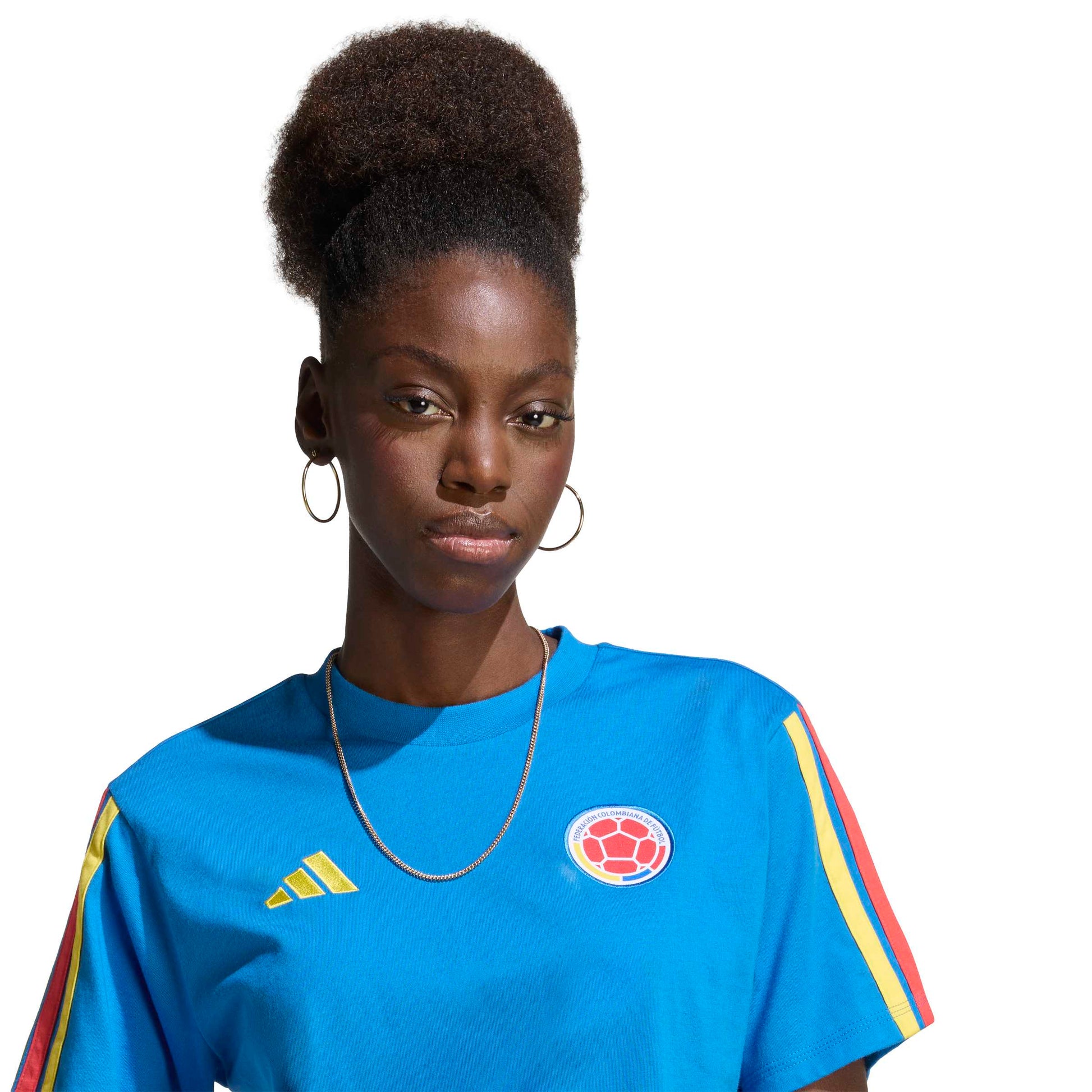 adidas 2026 Colombia Women's DNA Tee (Detail 1)