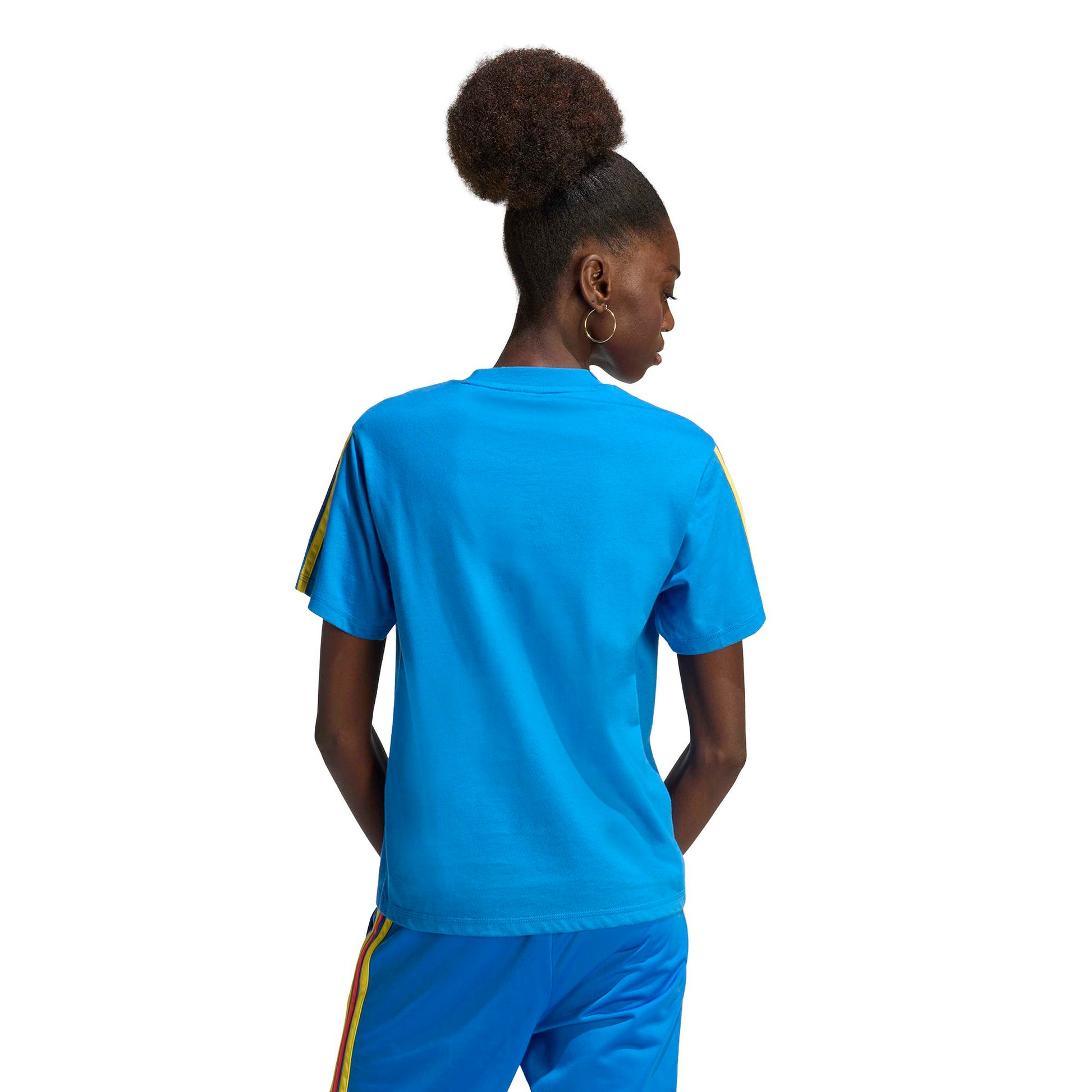 adidas 2026 Colombia Women's DNA Tee (Model - Back)