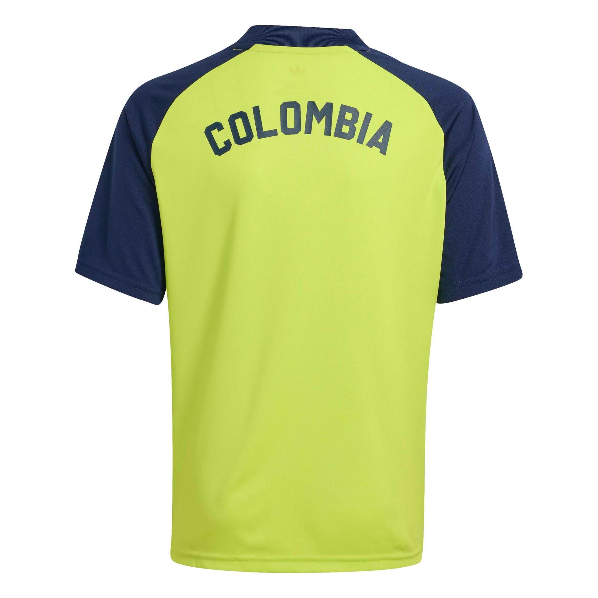 adidas 2026 Colombia Youth Away Pre-Match Soccer Jersey (Back)