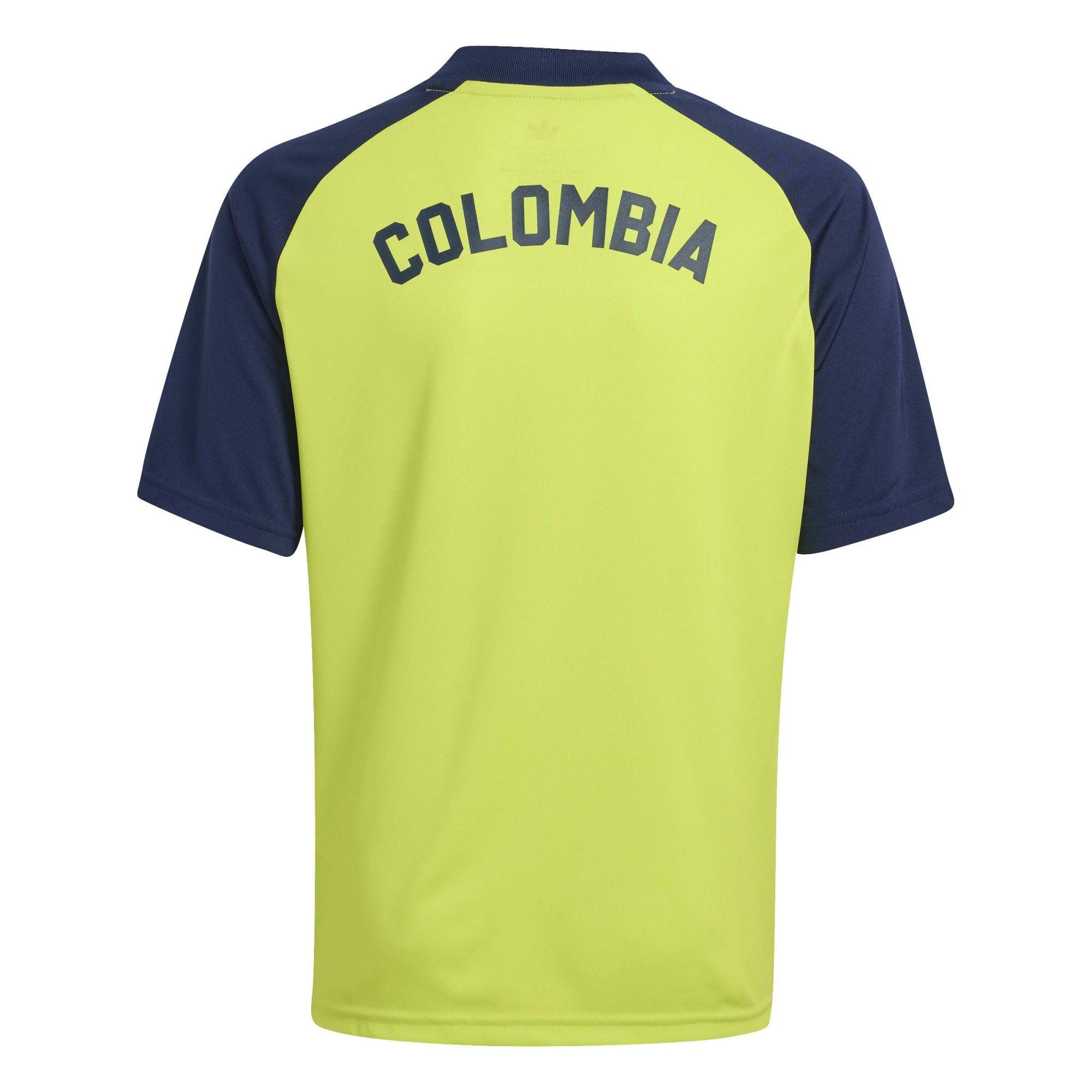 adidas 2026 Colombia Youth Away Pre-Match Soccer Jersey (Back)