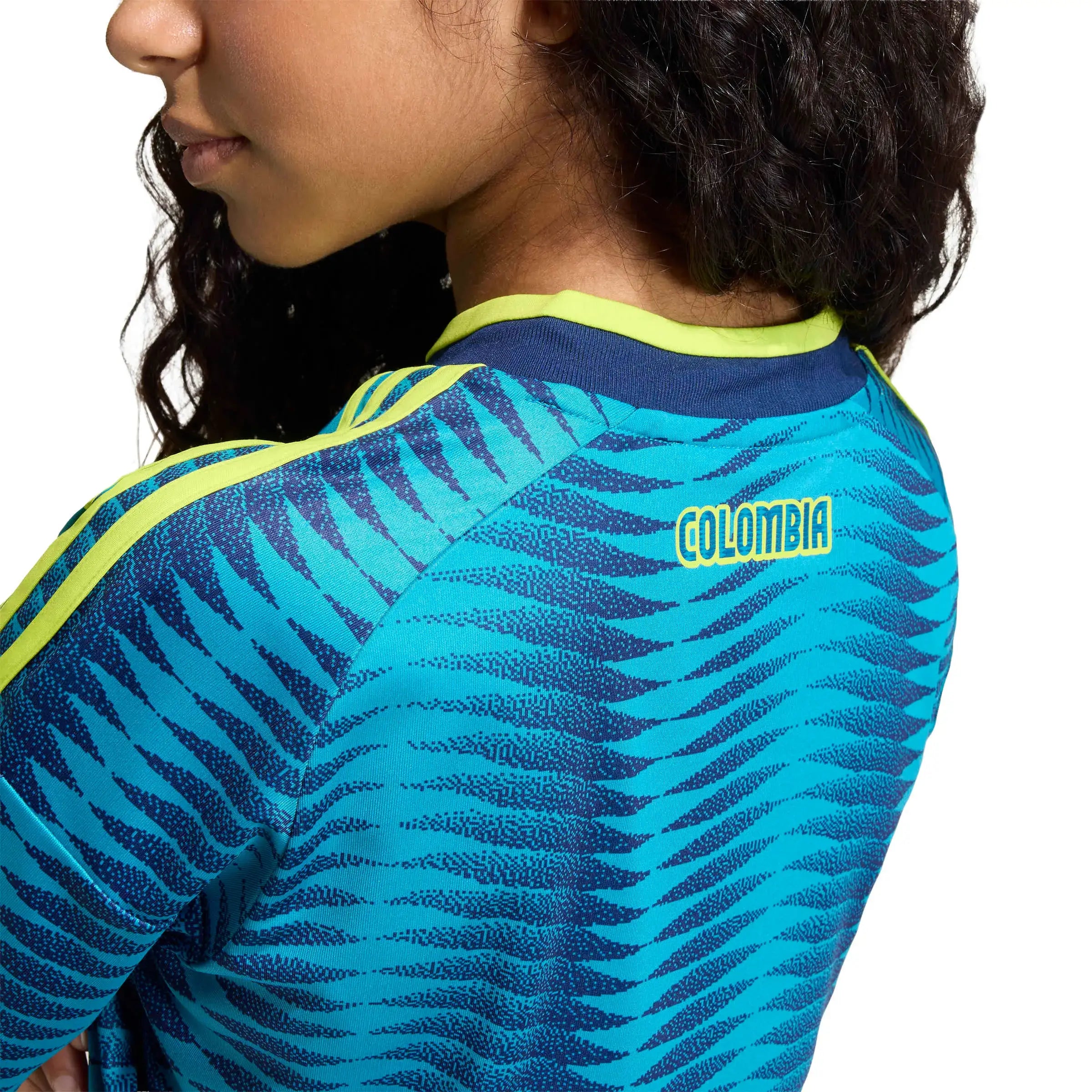 adidas 2026 Colombia Youth Stadium Away Soccer Jersey