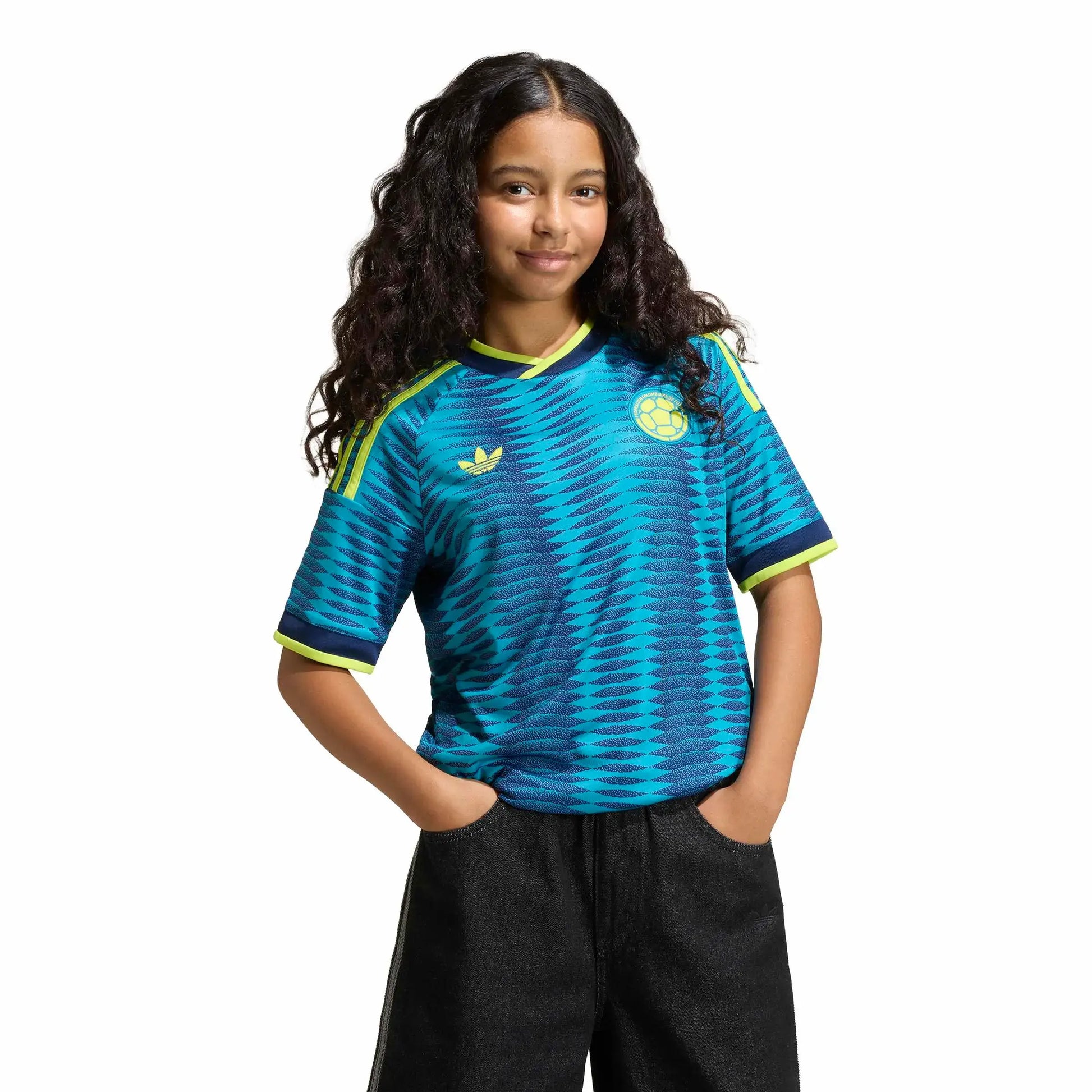 adidas 2026 Colombia Youth Stadium Away Soccer Jersey – ProSoccer