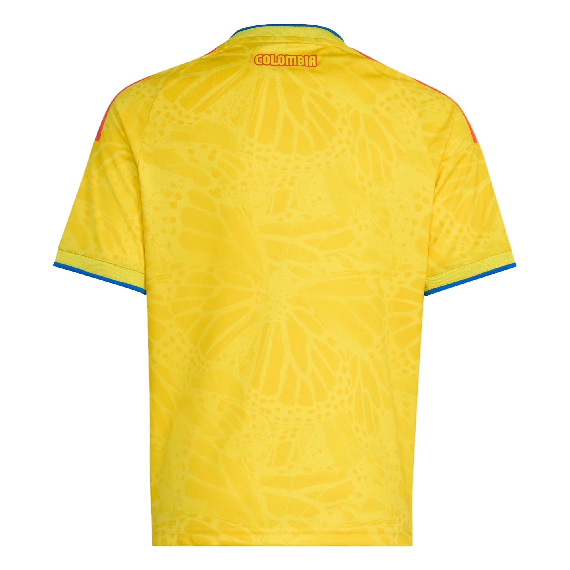 adidas 2026 Colombia Youth Stadium Home Soccer Jersey (Back)