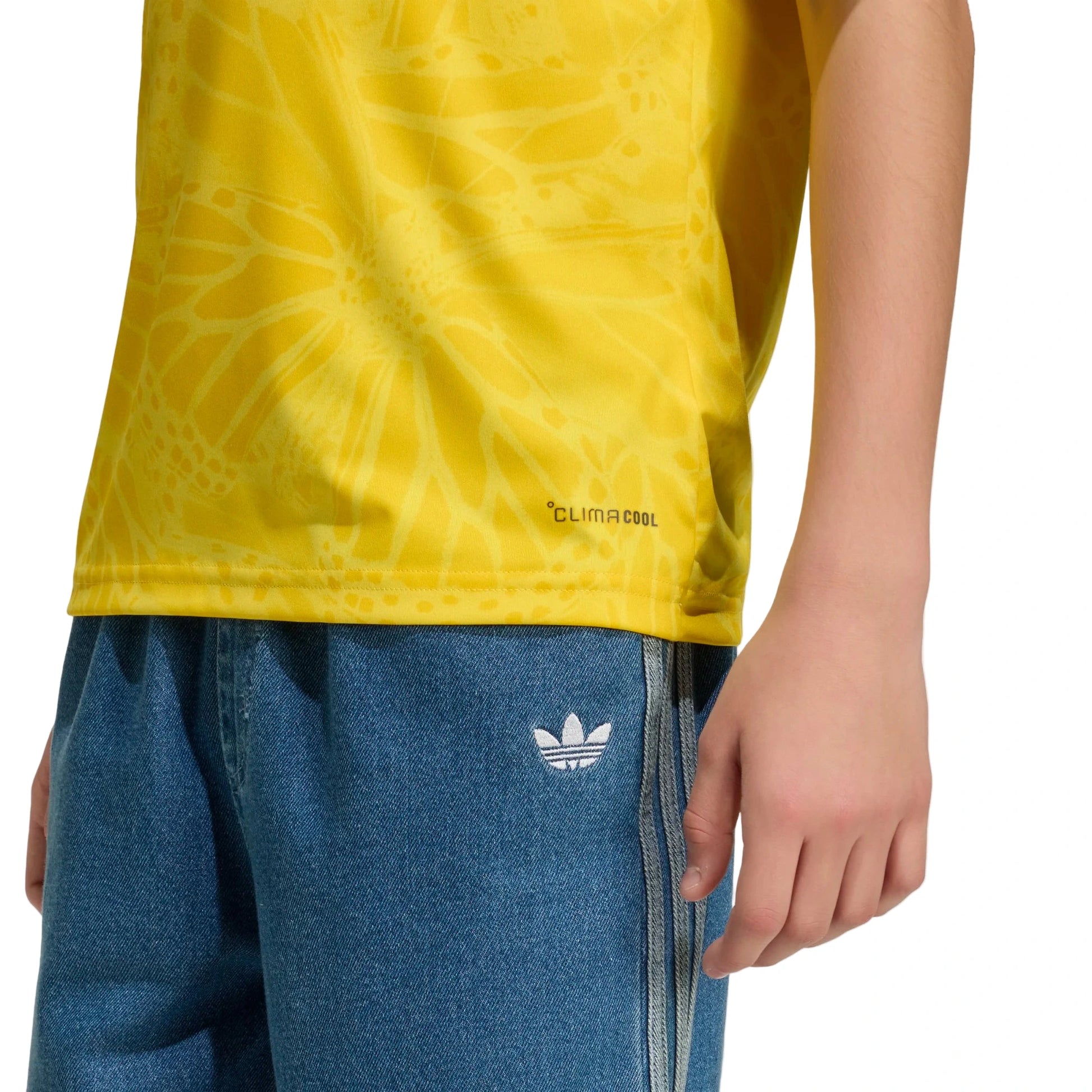 adidas 2026 Colombia Youth Stadium Home Soccer Jersey (Detail 2)