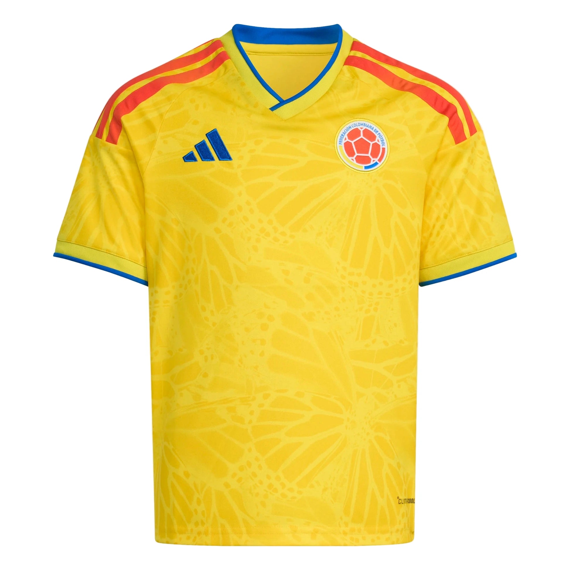 adidas 2026 Colombia Youth Stadium Home Soccer Jersey (Front)