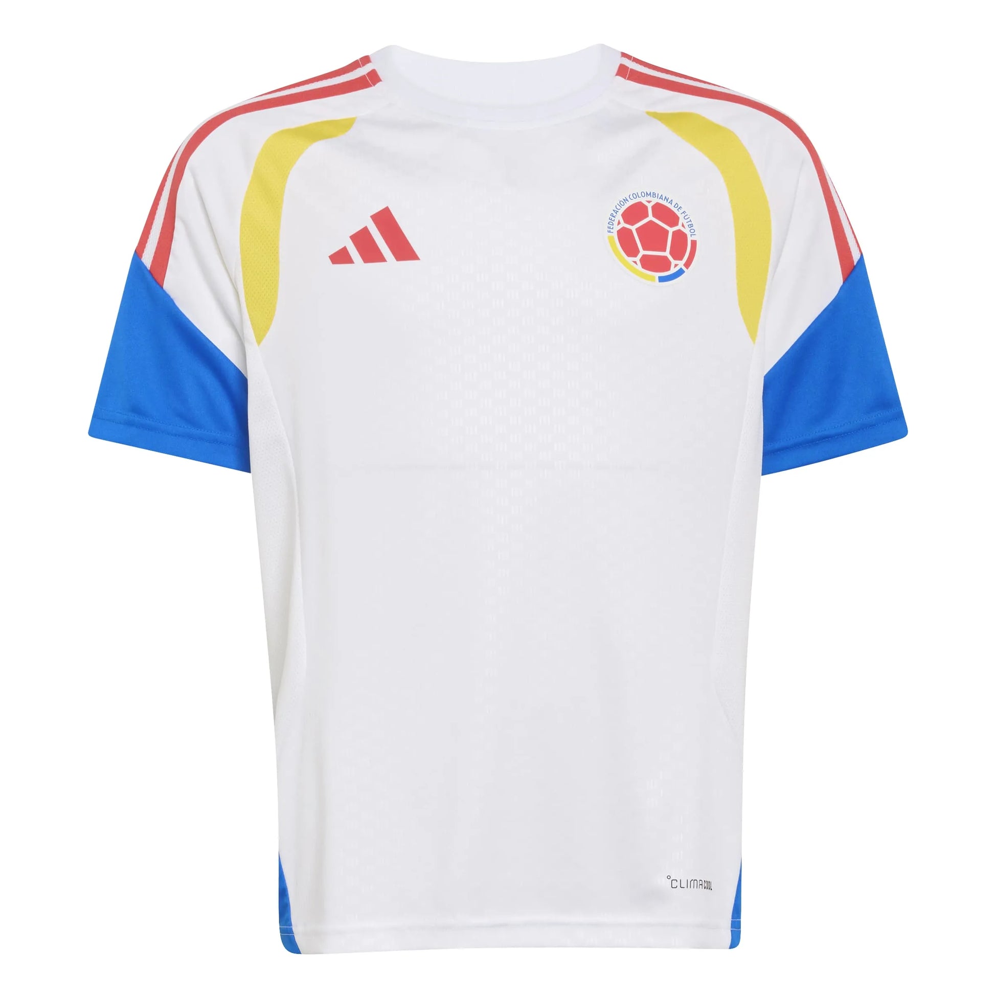 adidas 2026 Colombia Youth Training Soccer Jersey (Front)