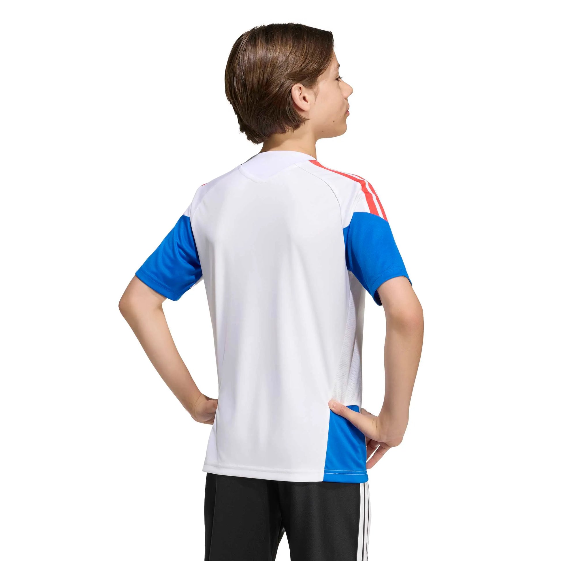 adidas 2026 Colombia Youth Training Soccer Jersey (Model - Back)