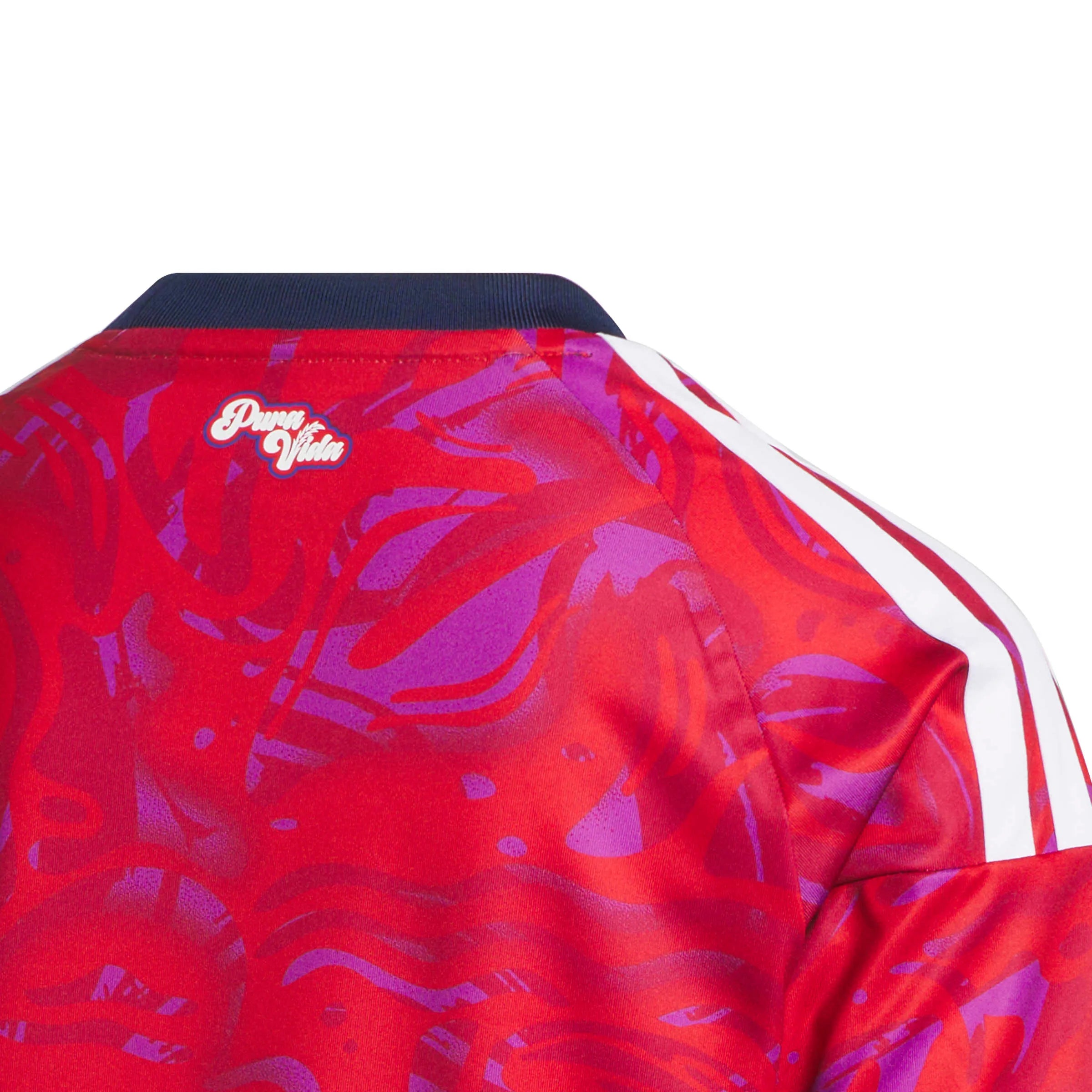 adidas 2026 Costa Rica Youth Stadium Home Soccer Jersey (Detail 1)