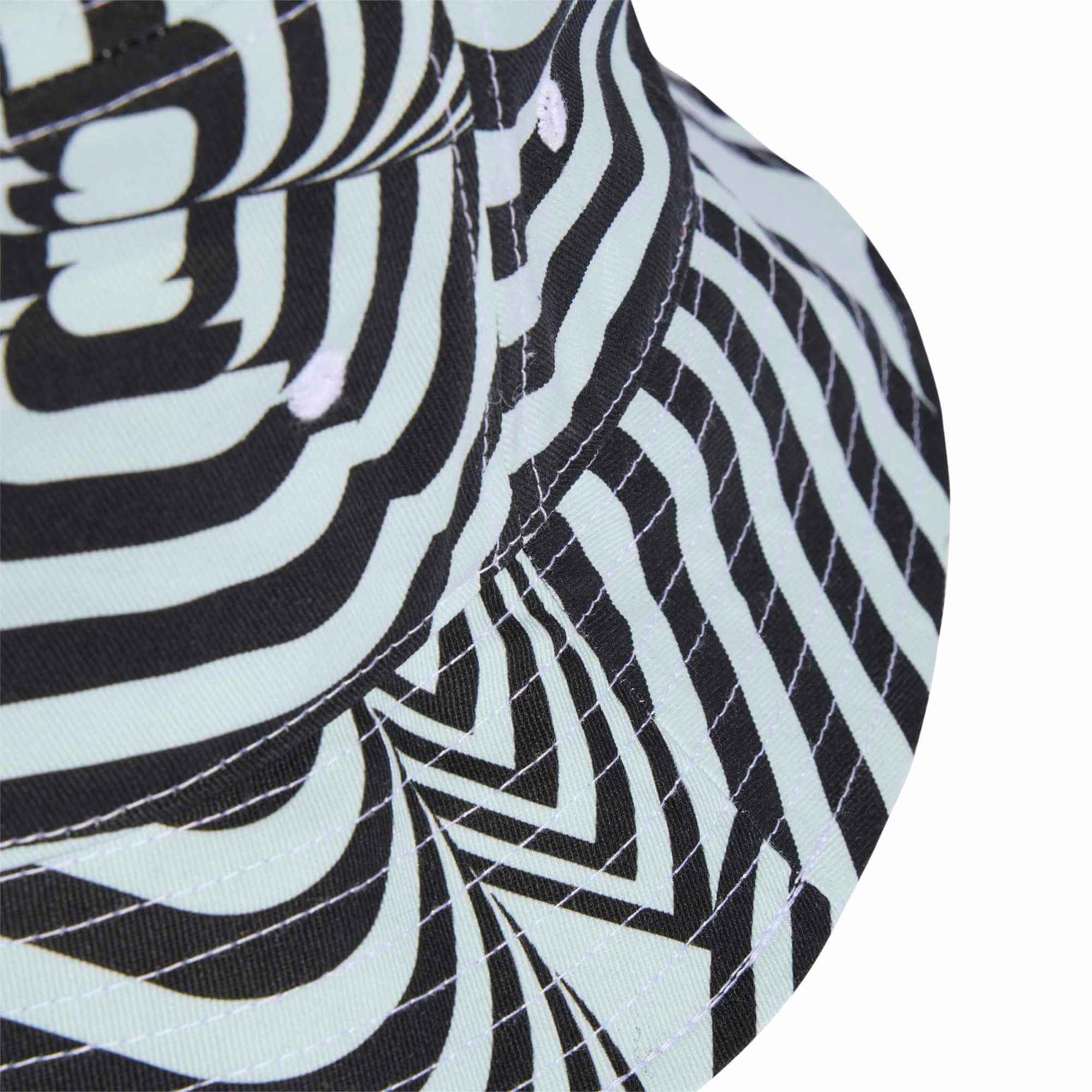 adidas 2026 FIFA World Cup Graphic Bucket Hat Black / White (Detail 2)