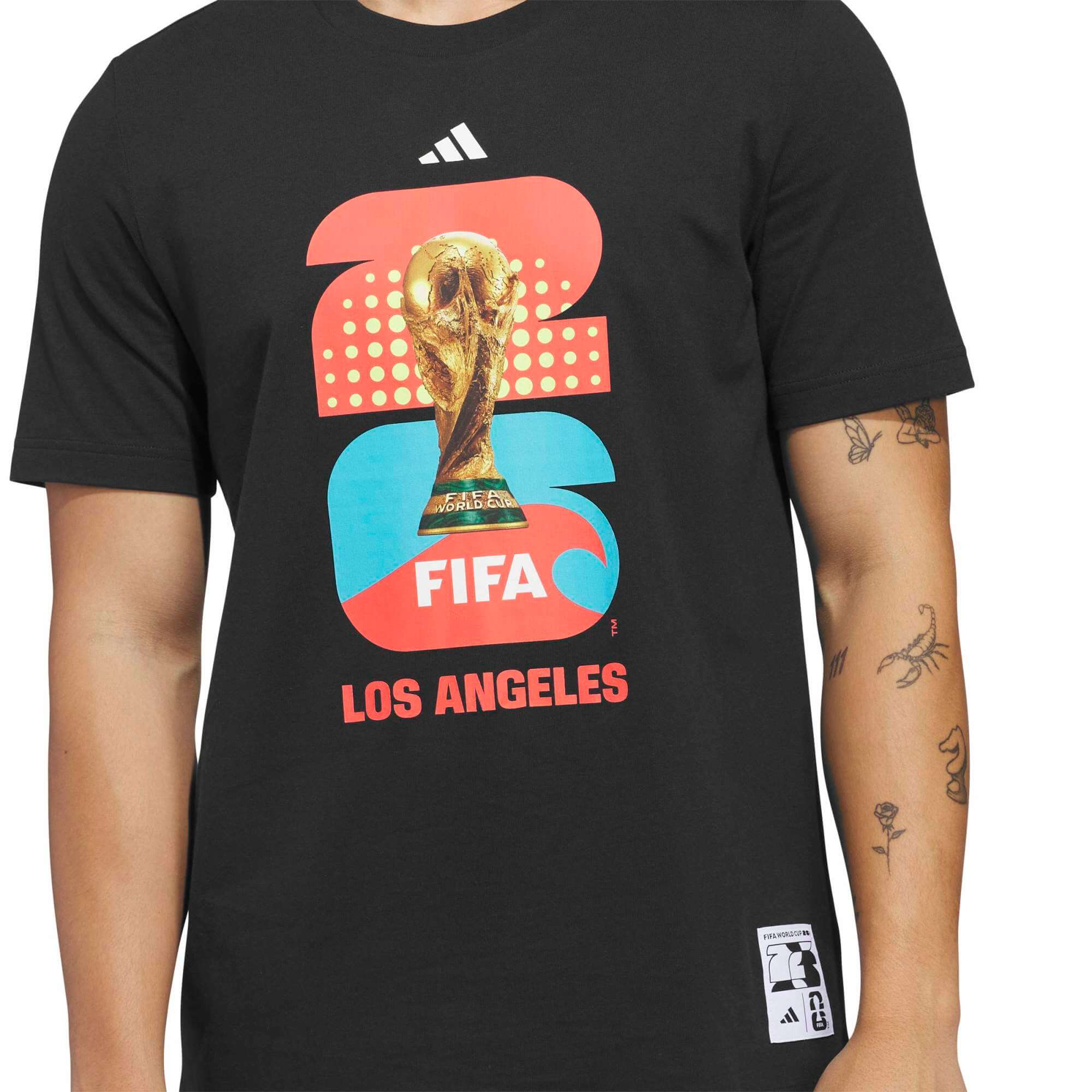 adidas 2026 FIFA World Cup Men's Host City Los Angeles Tee (Detail 1)
